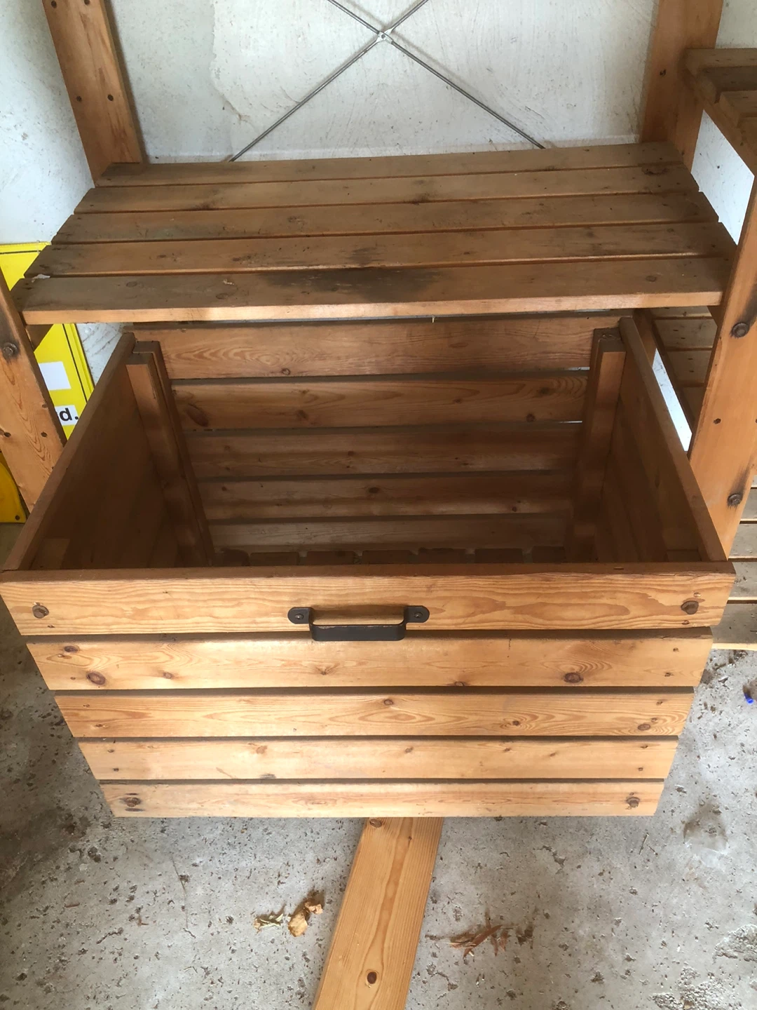 Solid Wood Storage Shelving Unit - photo 2