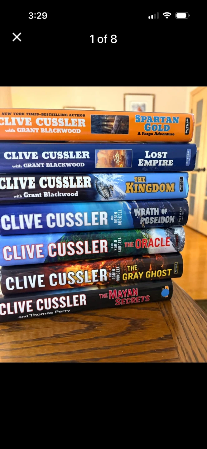 Collection of 70Clive Cussler Novels