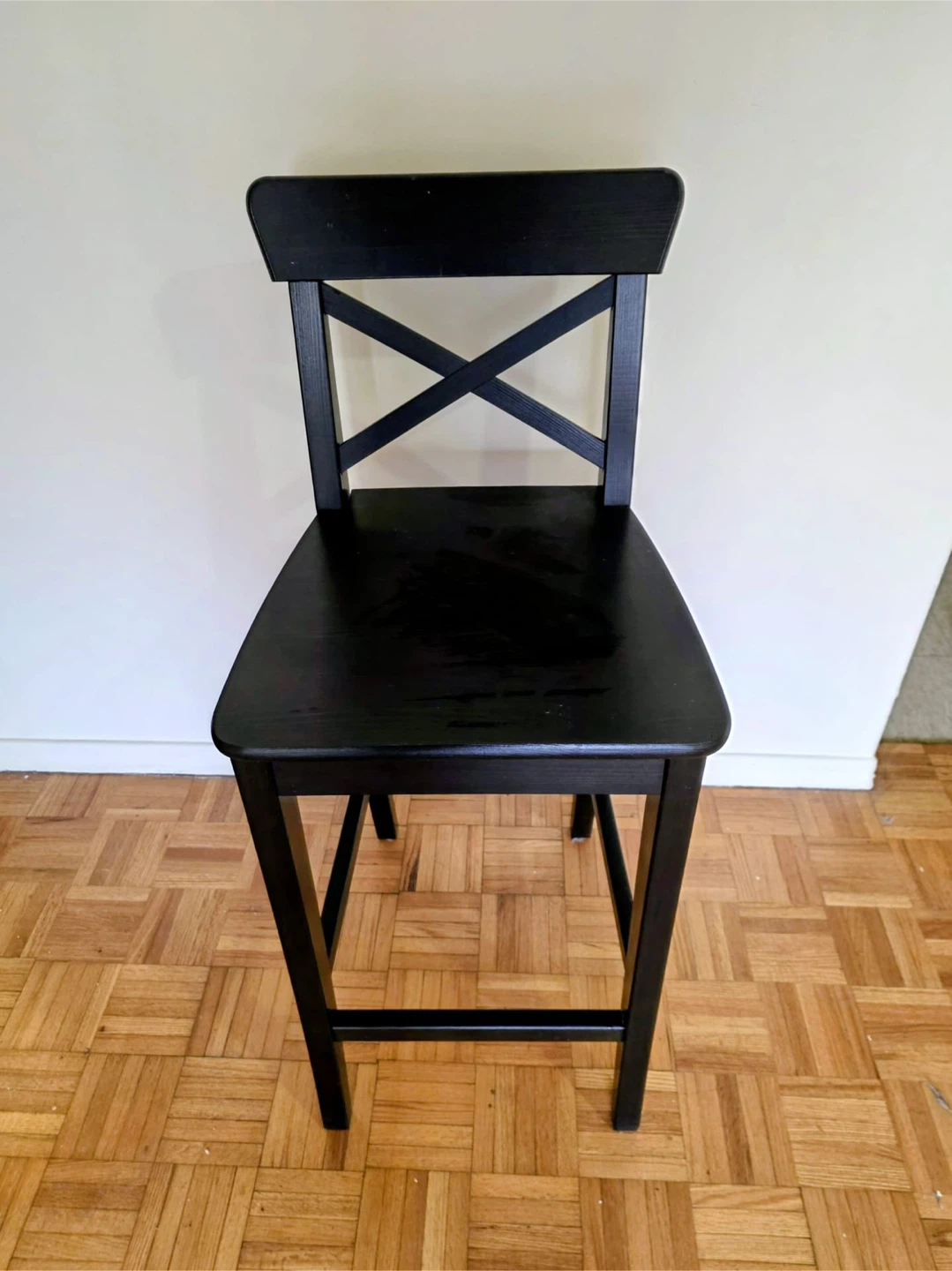 IKEA INGOLF Bar Stool - Black - photo 2