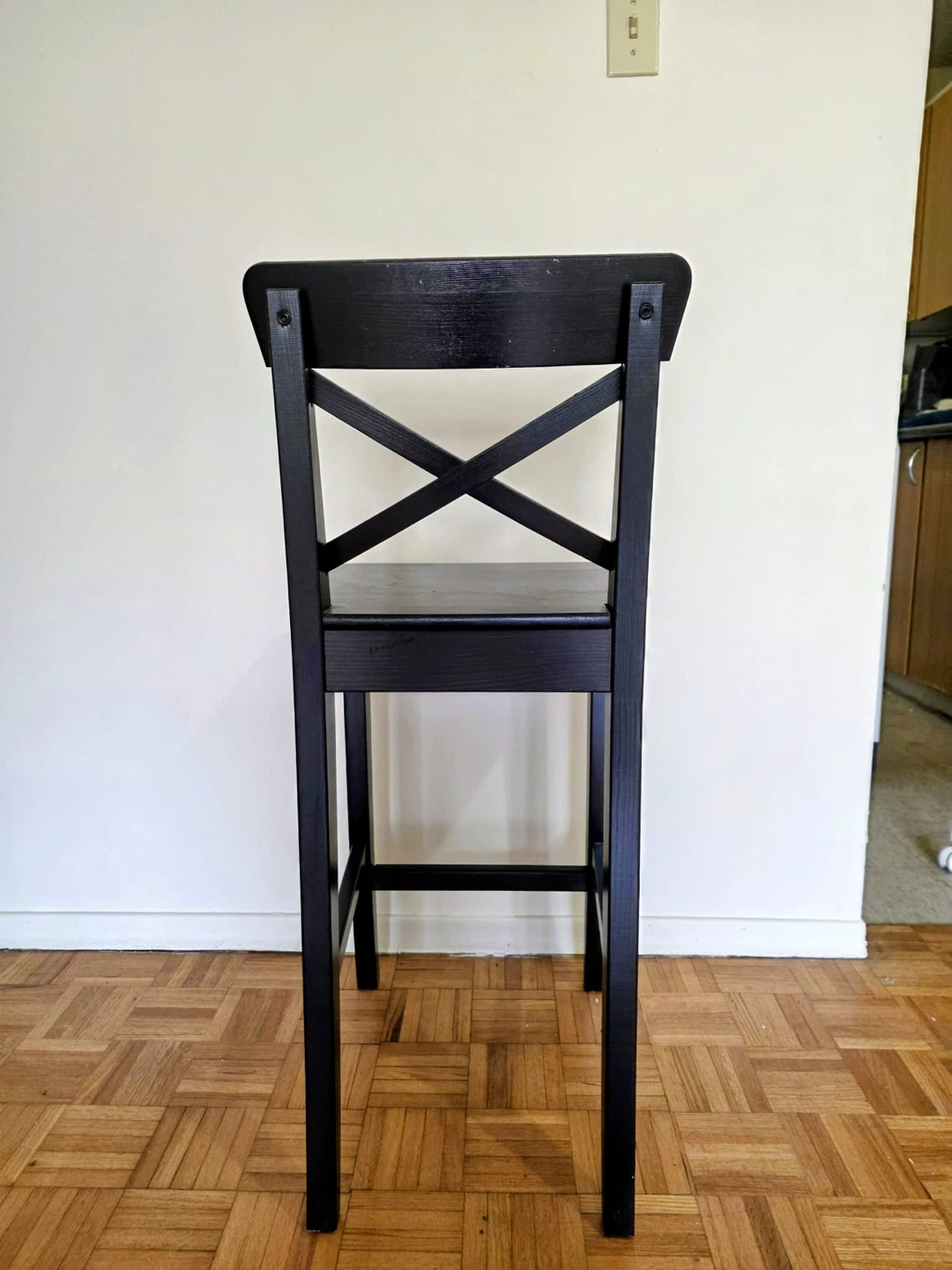 IKEA INGOLF Bar Stool - Black - photo 3