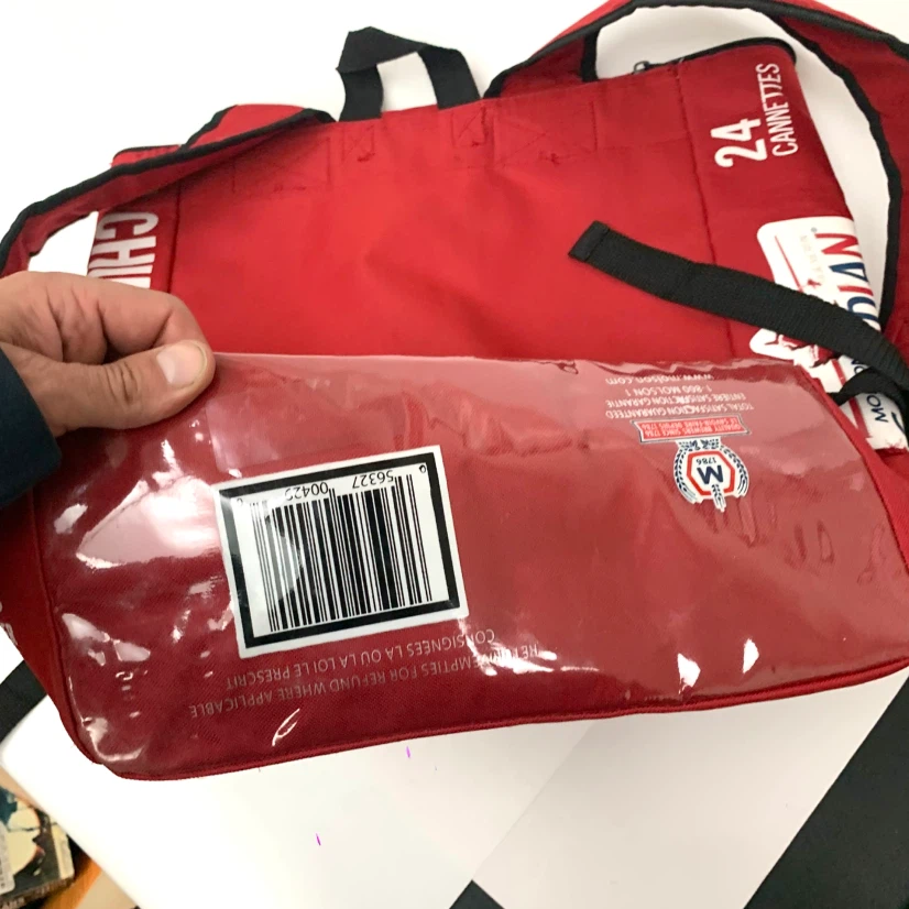 Insulated Cooler Backpack Chiller Bag Red Canadian Travel Pack - photo 5