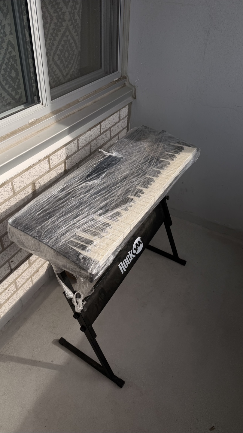 RockJam Digital Keyboard with Stand