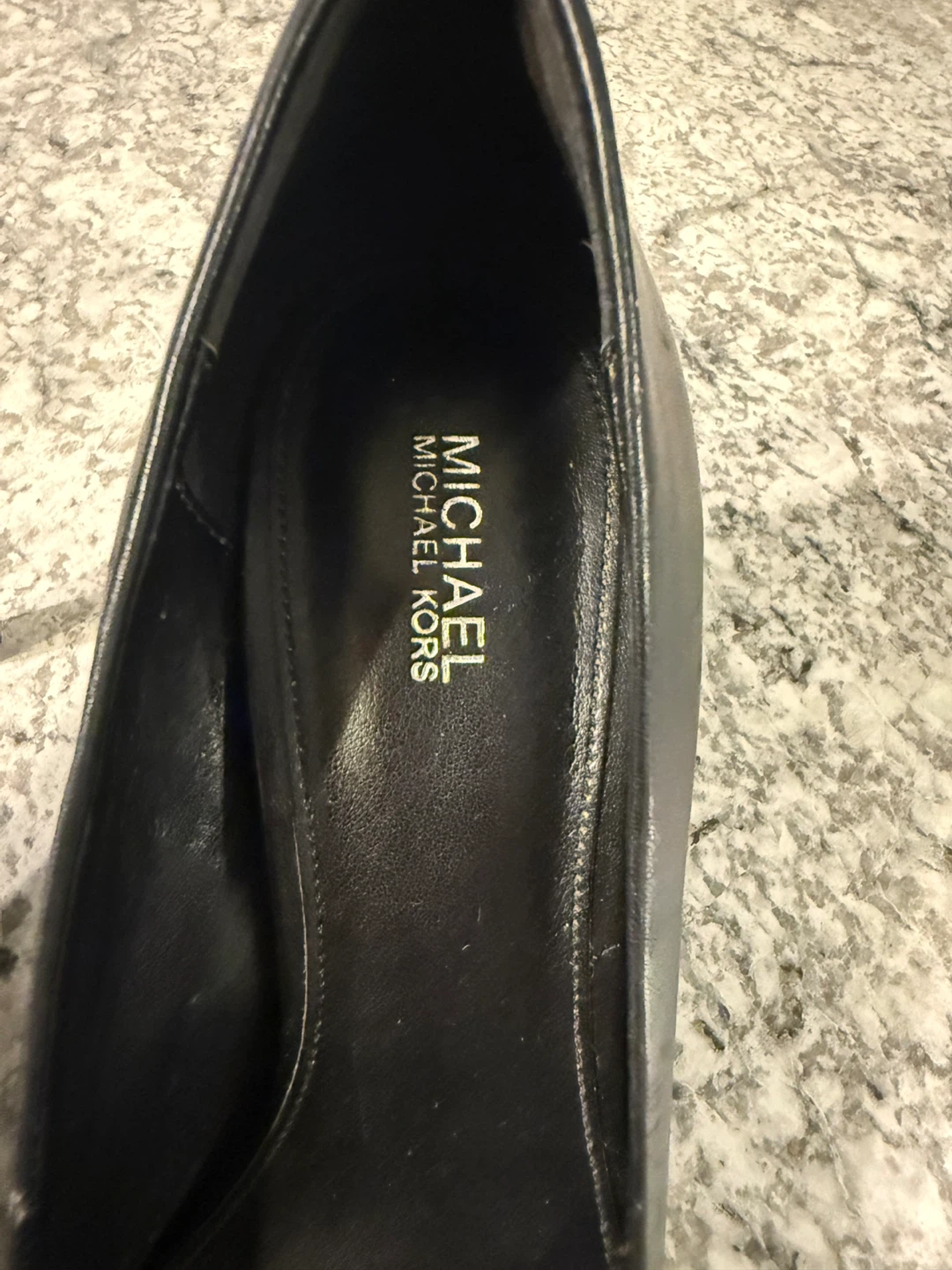 Michael Kors Black Leather Pointed Toe Heels - photo 5