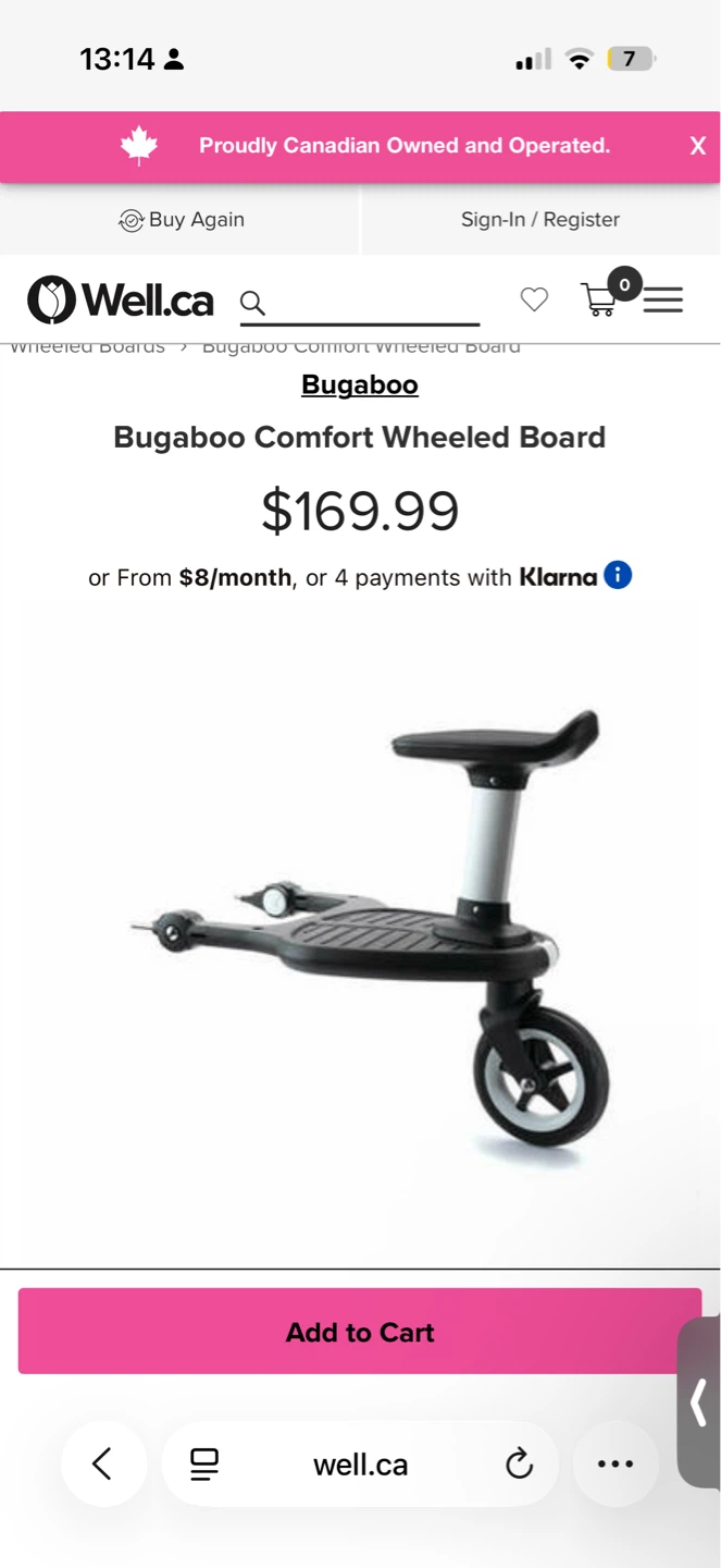 Bugaboo chameleon Wheeled Board - photo 3