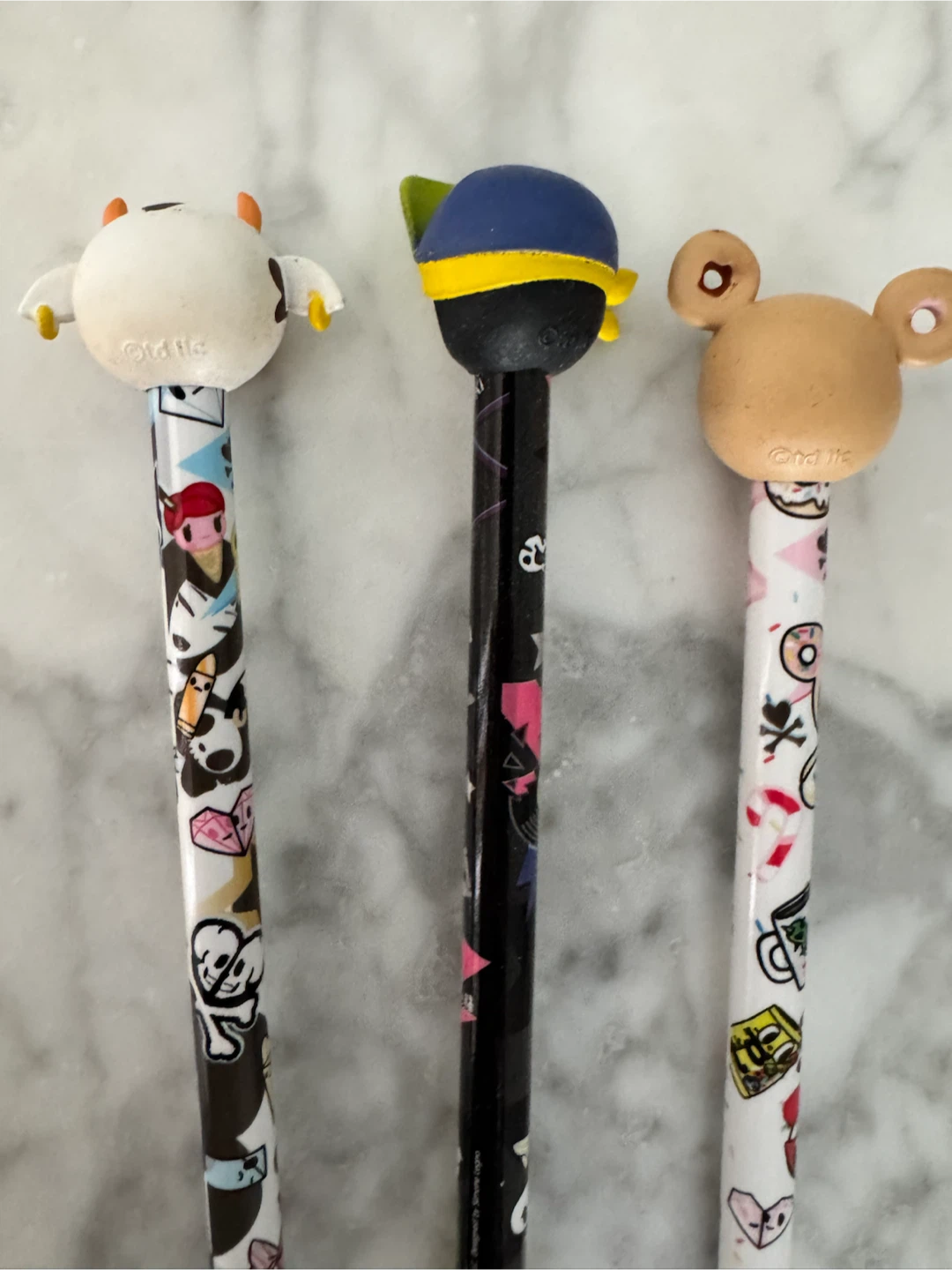 Set of 3 Tokidoki Pittura Eye Makeup Brushes - photo 3