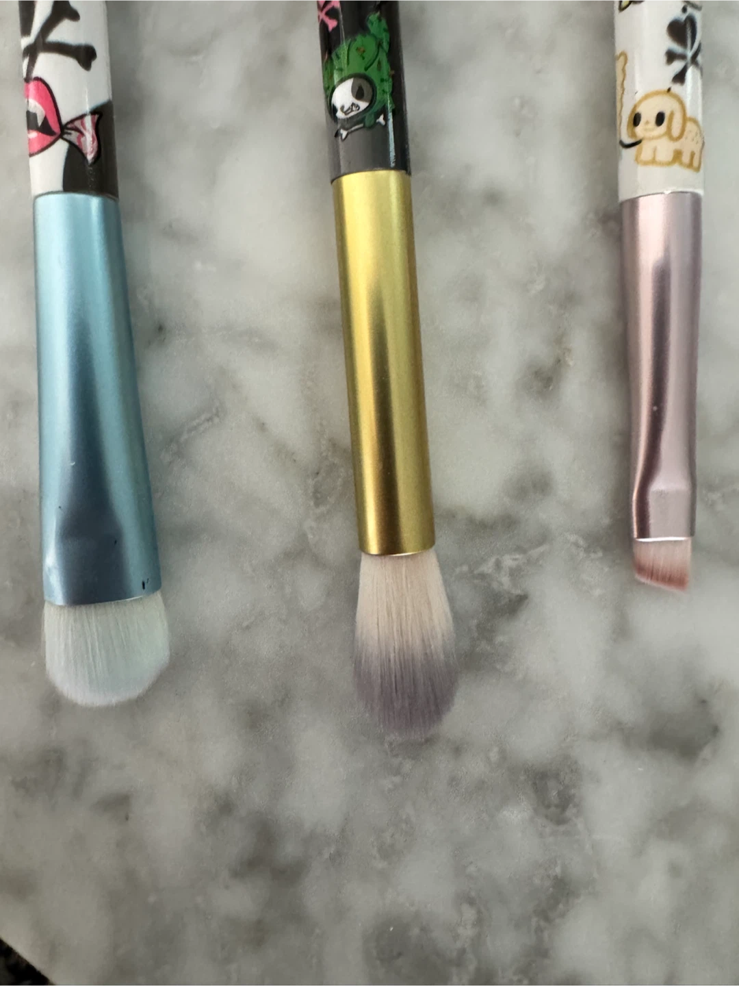 Set of 3 Tokidoki Pittura Eye Makeup Brushes - photo 4