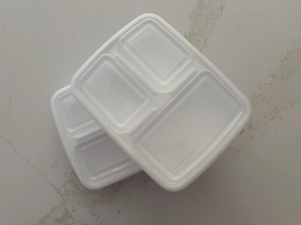 🏈3-Compartment Food Storage Containers