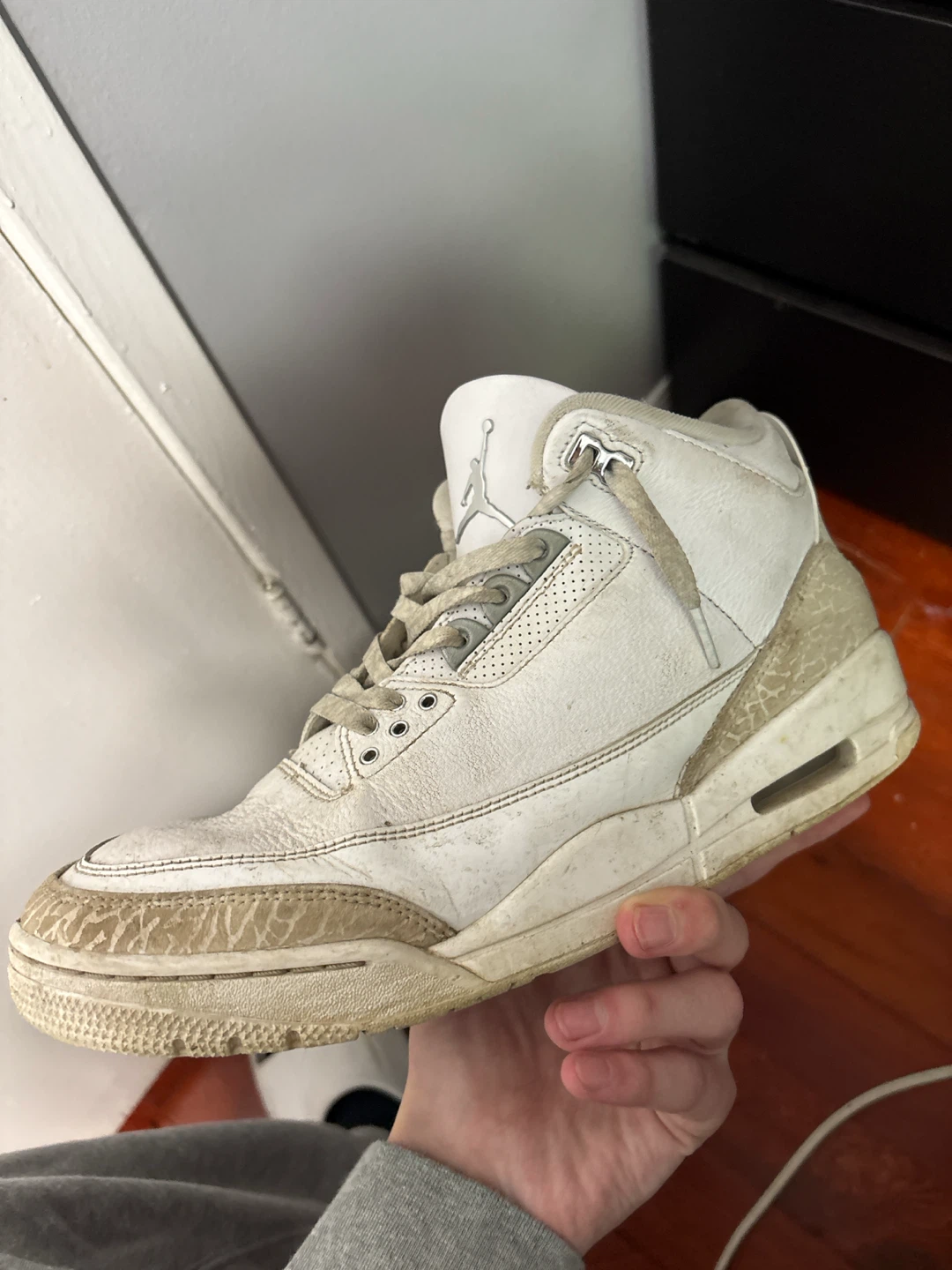 Air Jordan Retro 3s Pure Money colorway - photo 3