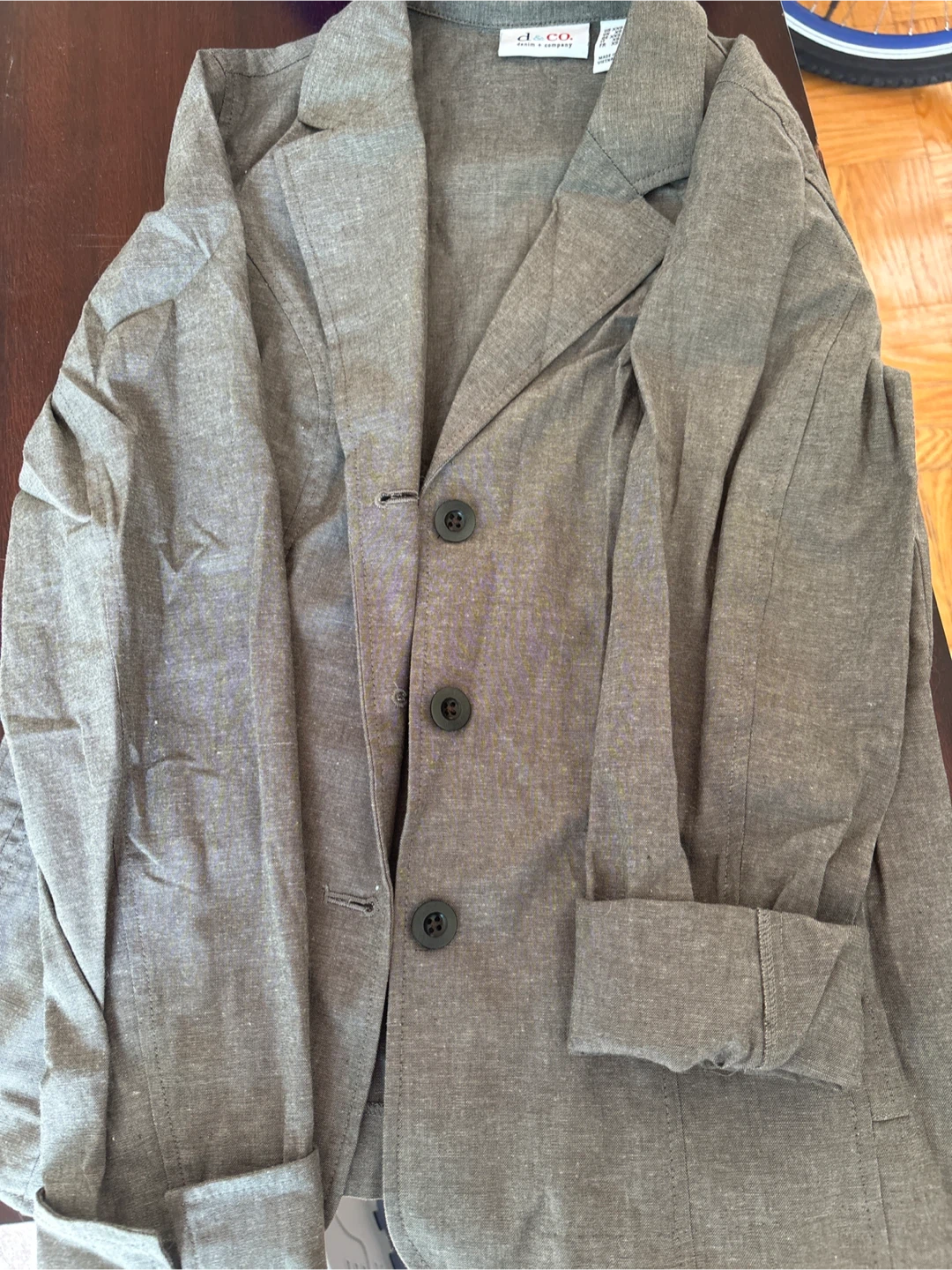 d&co. Green/Grey Blazer Jacket 🏈