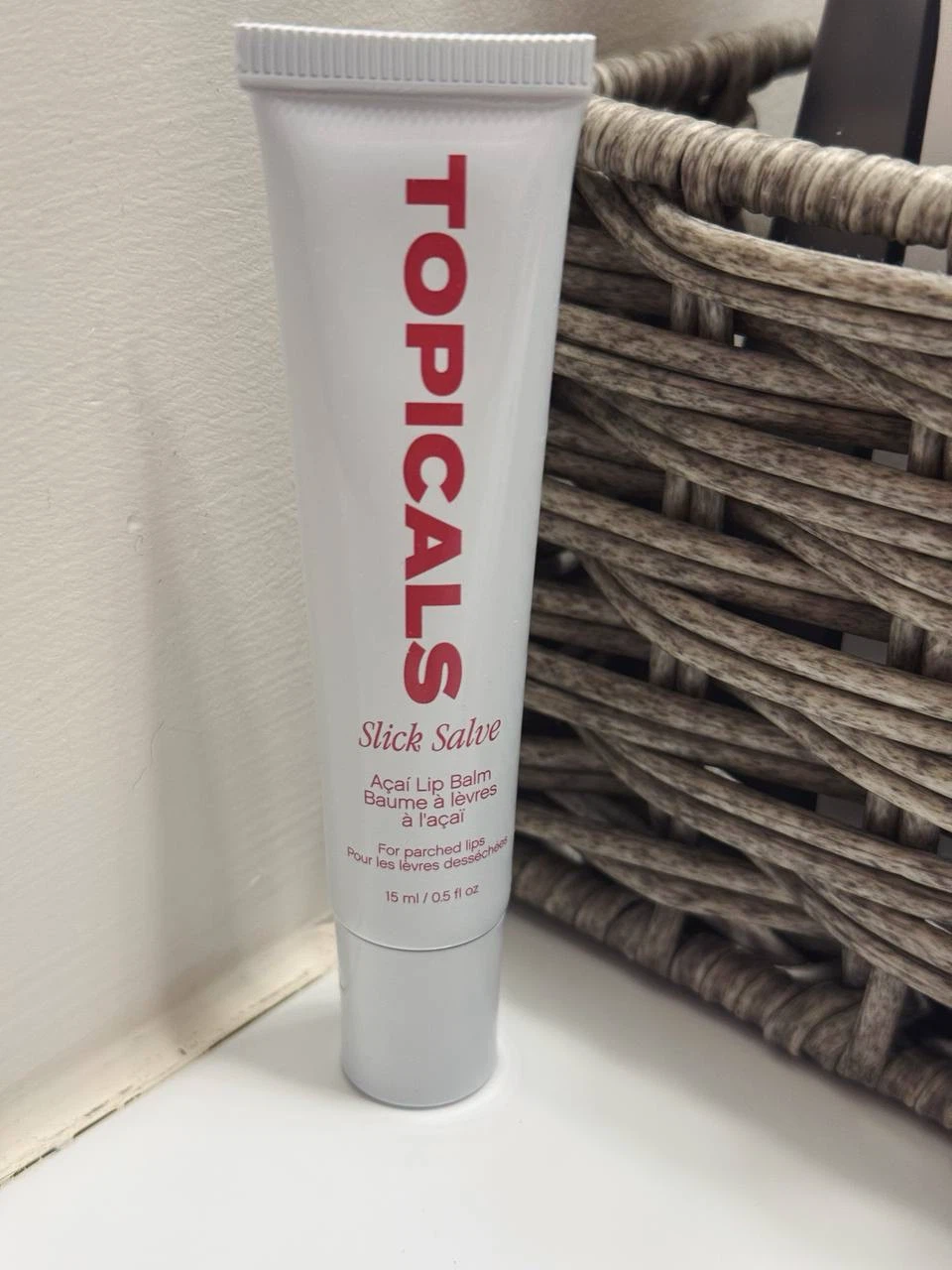 TOPICALS Slick Salve Glossy Acai Lip Balm