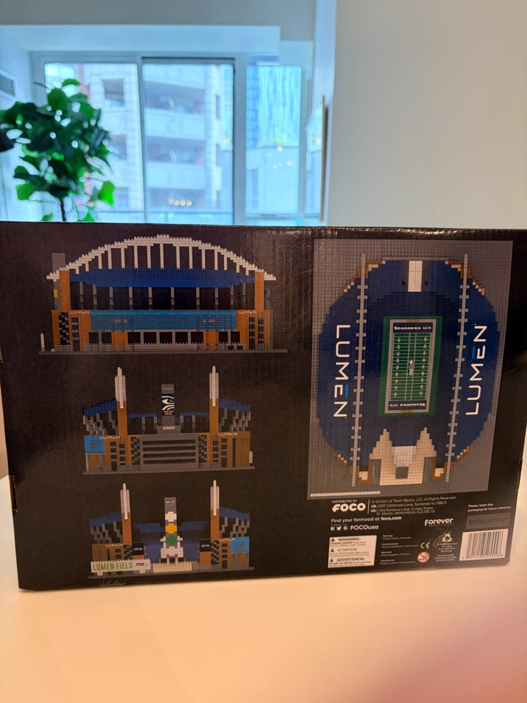 Brand New Sealed Seattle Seahawks Lumen Field BRXLZ Stadium - photo 2