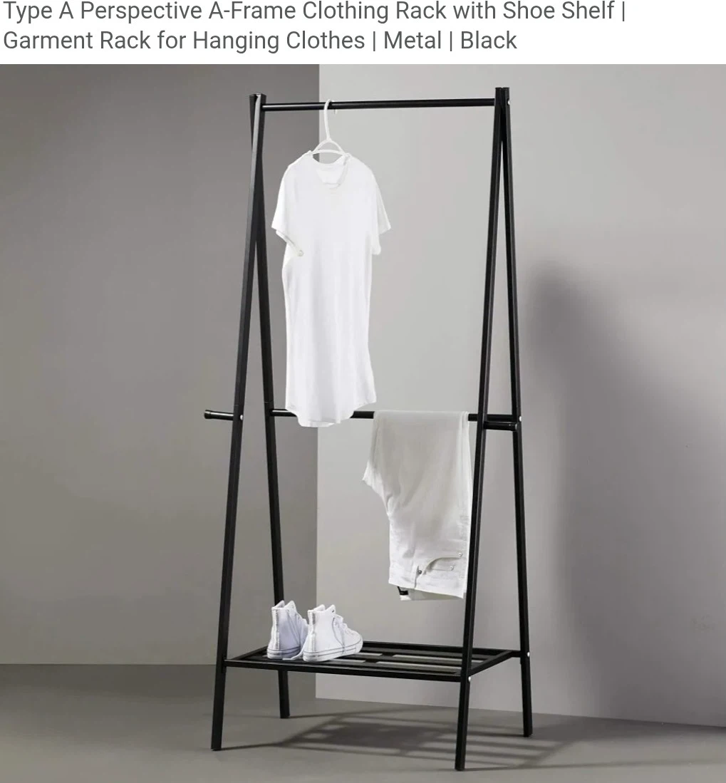 Type A Perspective A-Frame Clothing Rack