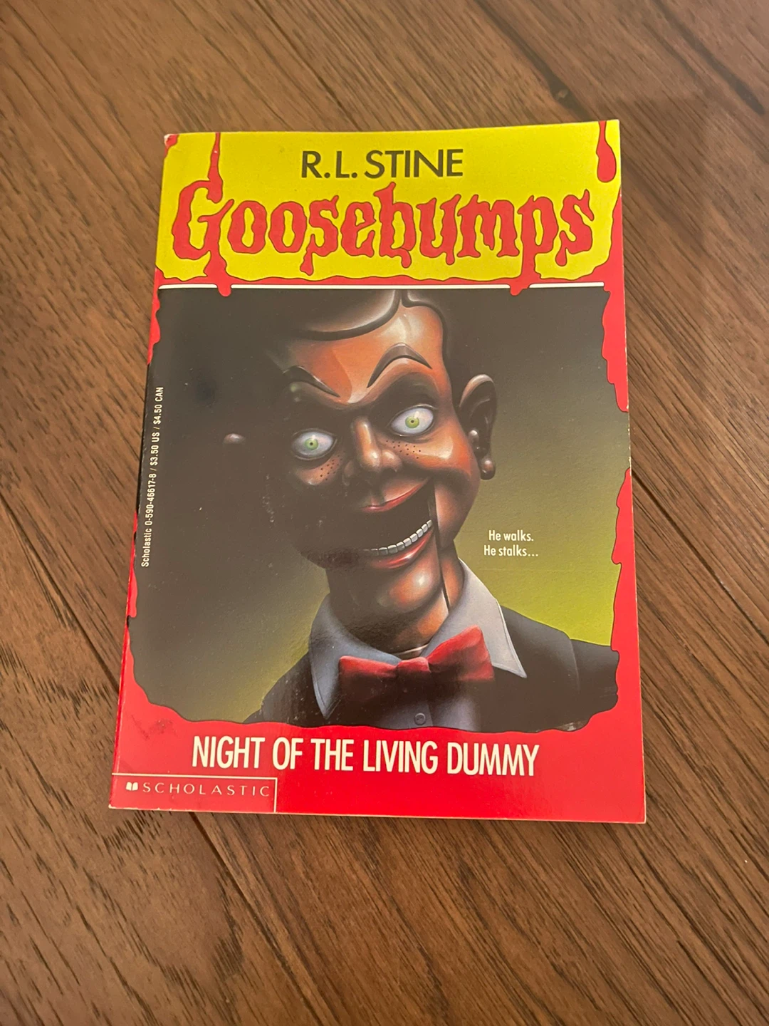 Goosebumps Night of the Living Dummy by R.L. Stine 🏈 - photo 2
