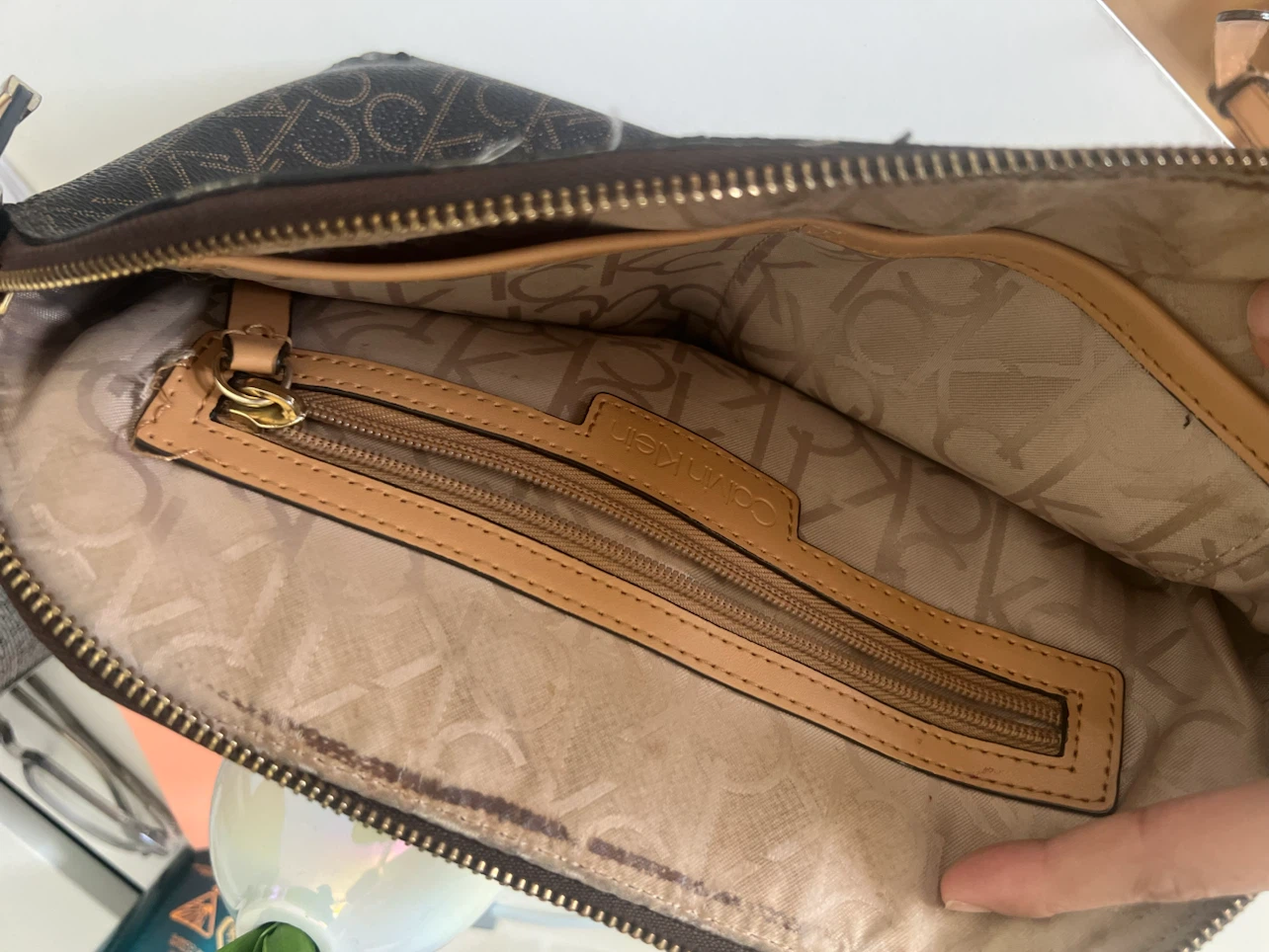 Calvin Klein Monogram Crossbody Bag - photo 2