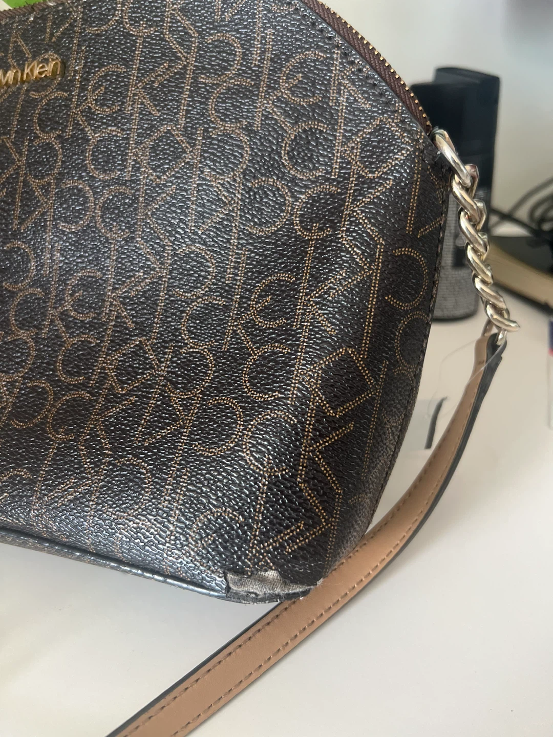 Calvin Klein Monogram Crossbody Bag - photo 3
