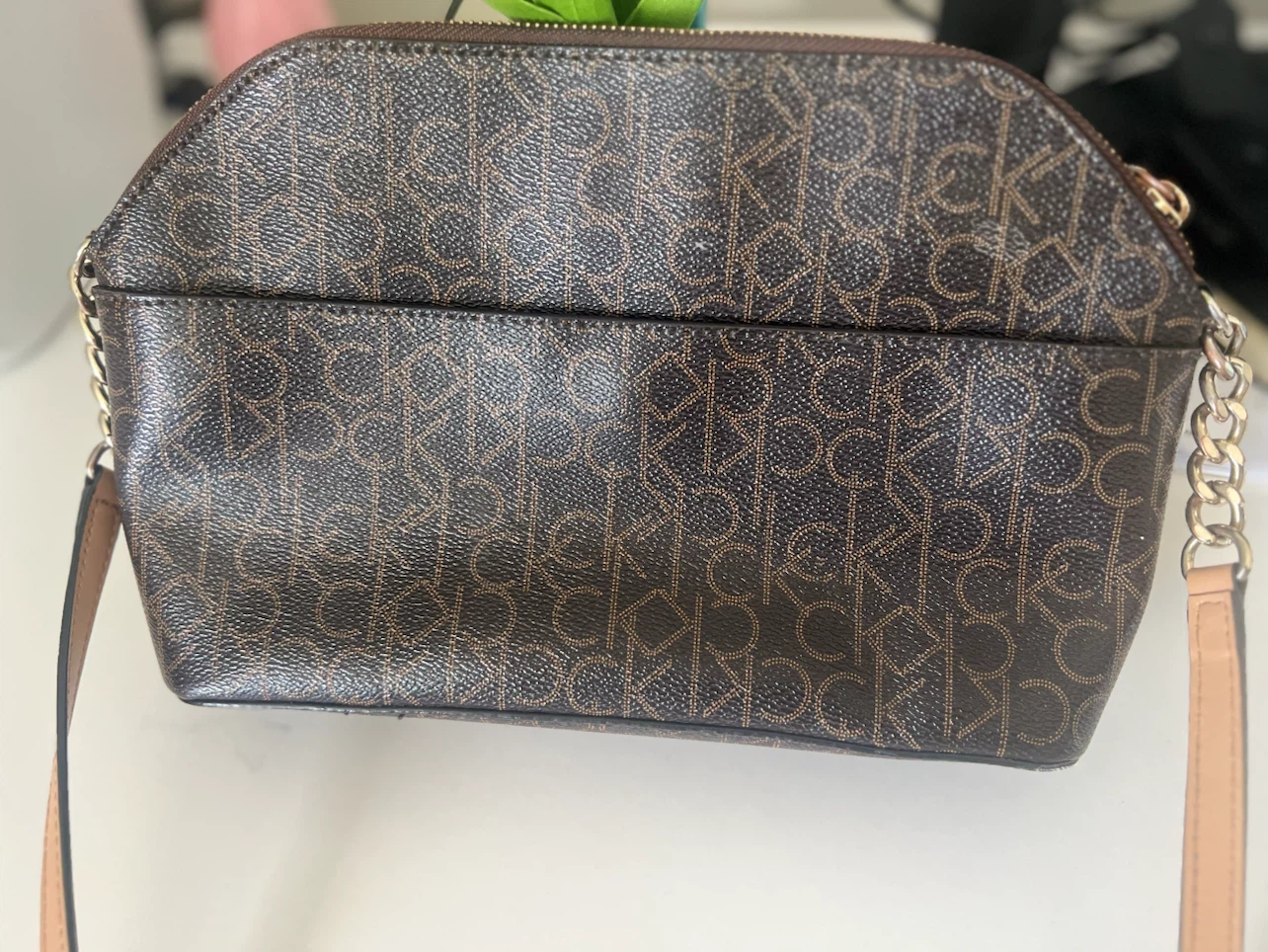 Calvin Klein Monogram Crossbody Bag - photo 5