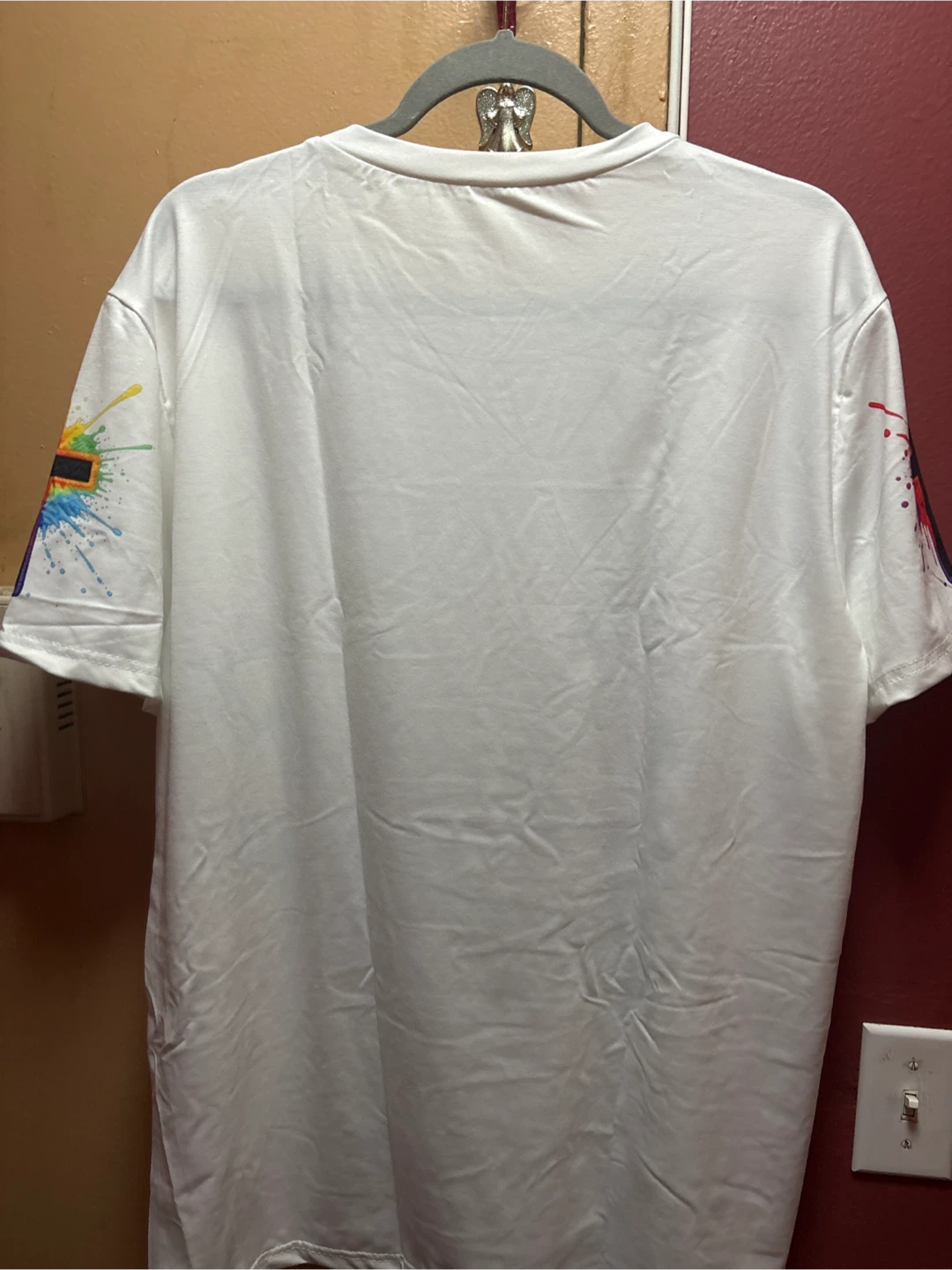 🏈 Jesus Graphic Print T-Shirt - photo 5