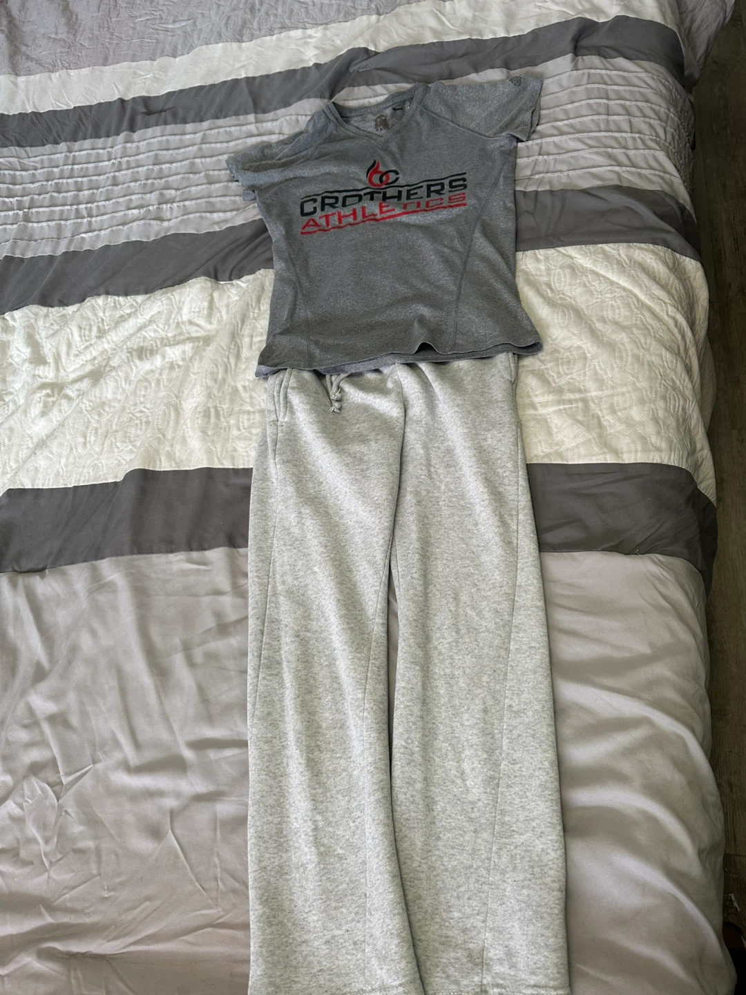 Adidas Athletics Shirt and Essentials Joggers Set