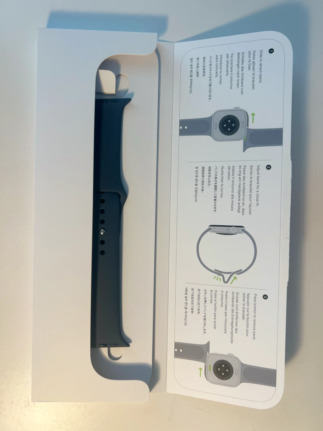 Apple Watch Sport Band 46mm M/L - Anchor Blue - photo 2