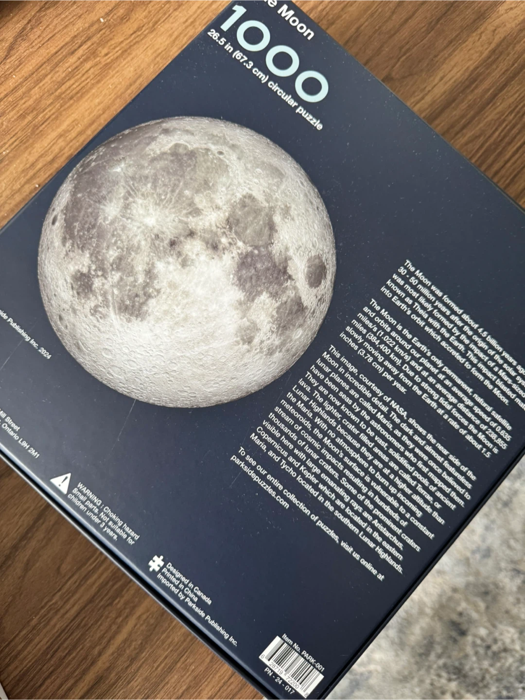 The Moon 1000 Piece Circular Puzzle - photo 3