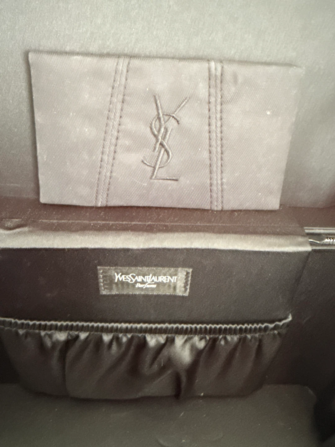 Yves Saint Laurent (YSL) Makeup Bag + NEW Brushes - photo 5