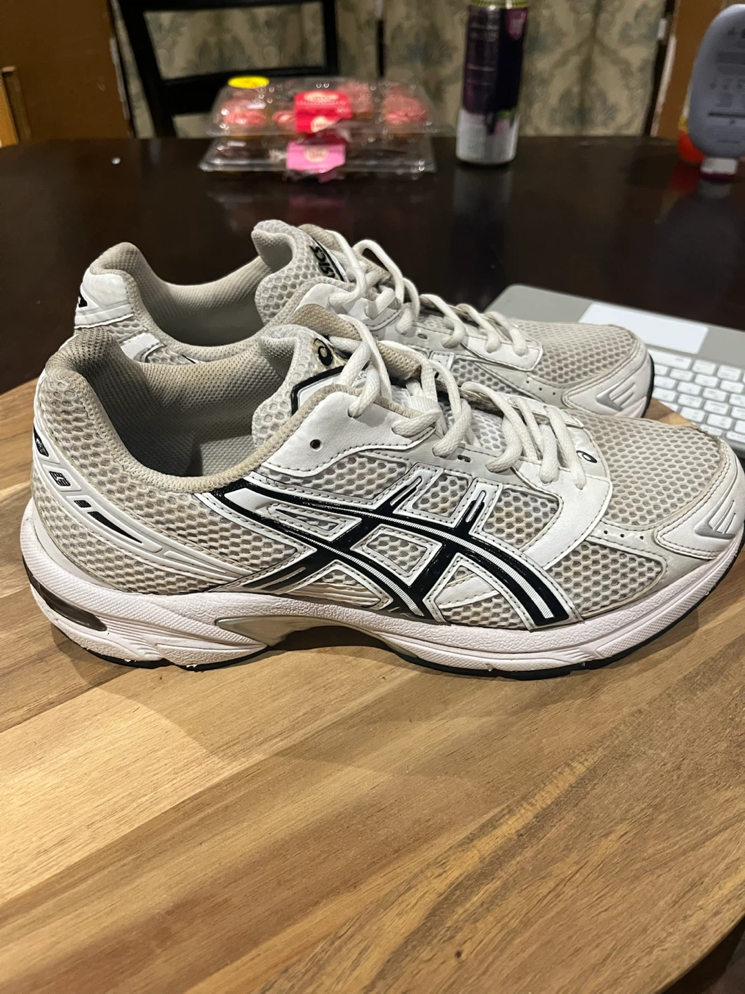 Asics Gel-1130 Sneakers White and Black