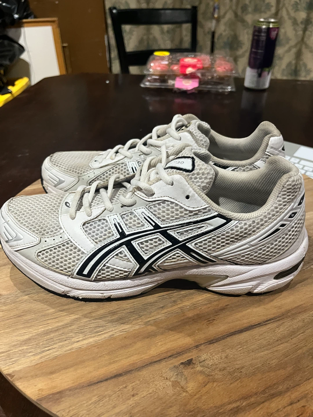 Asics Gel-1130 Sneakers White and Black - photo 4