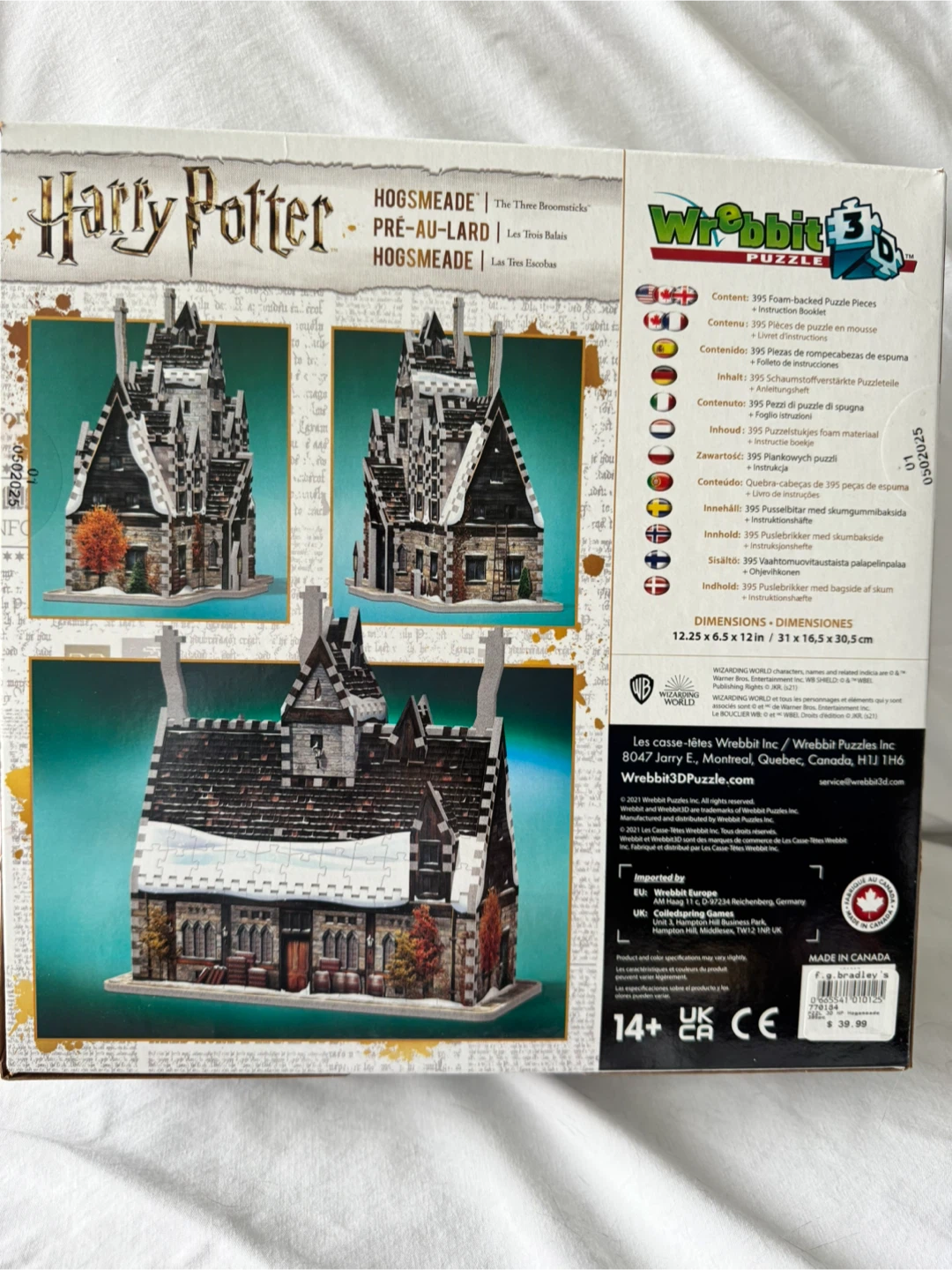 Harry Potter Wrebbit 3D Puzzle: The Three Broomsticks - photo 2