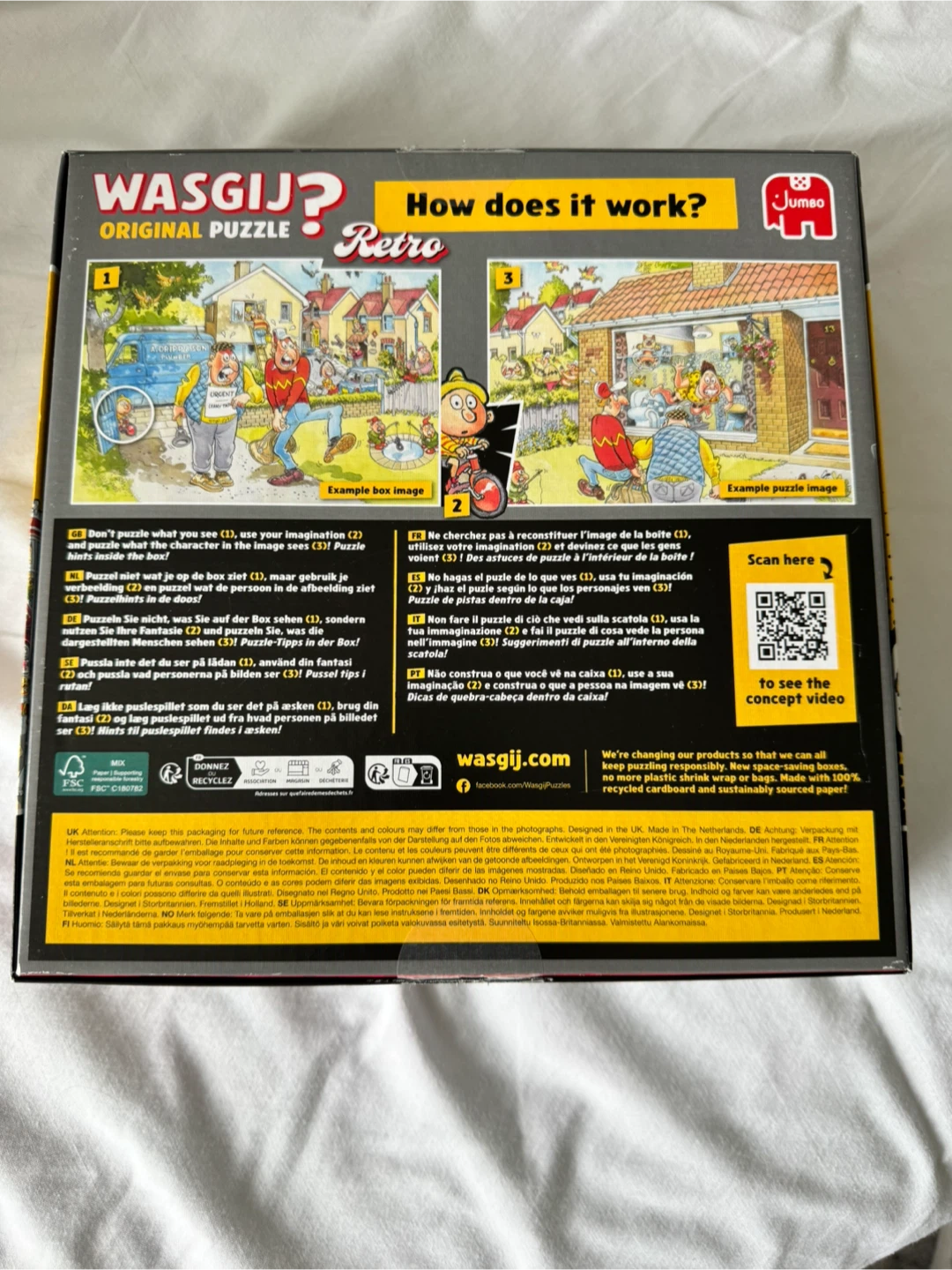 Wasgij Original 9 Retro Home Improvements Puzzle - photo 2