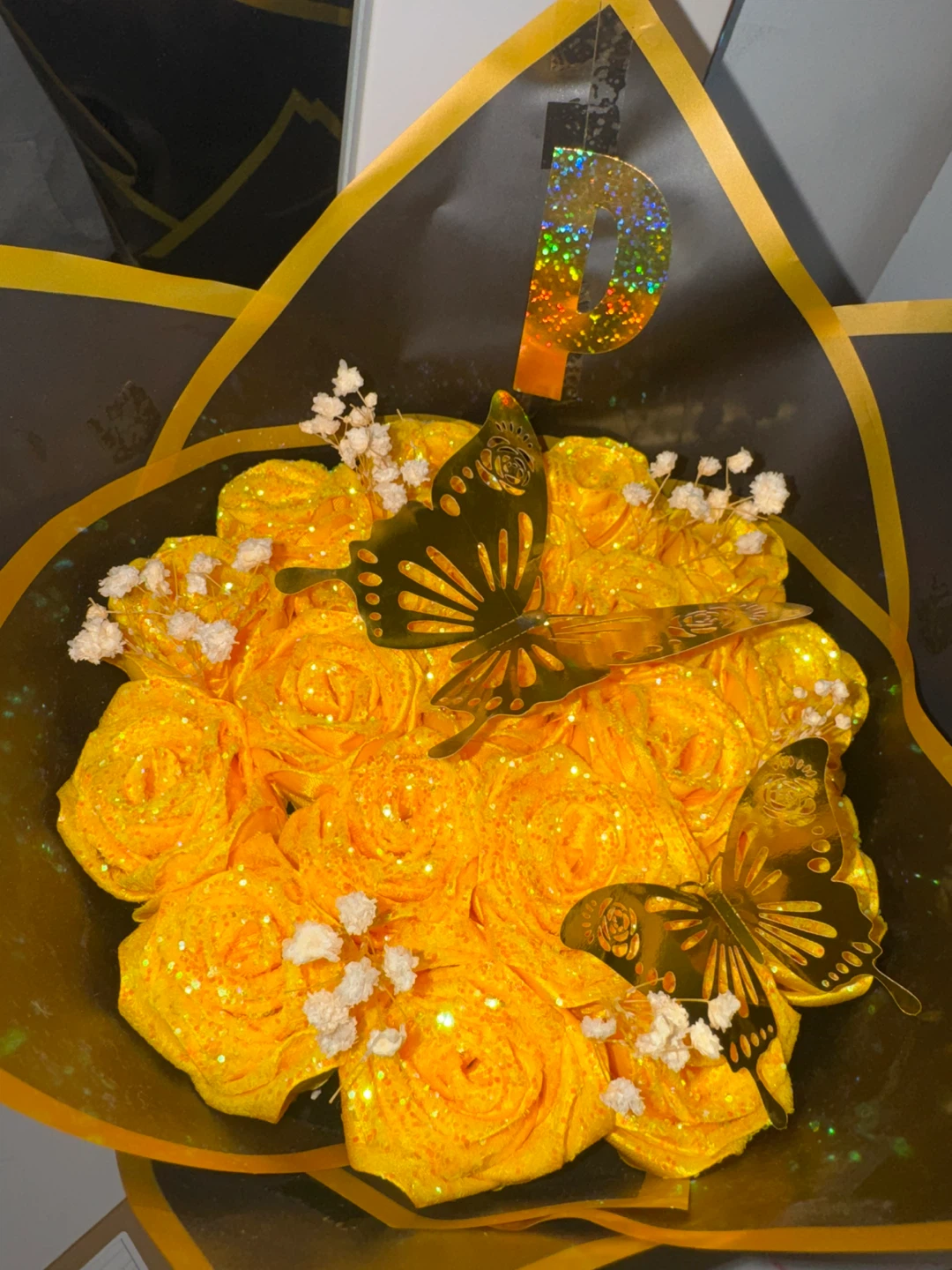 Artificial Yellow Rose Bouquet - photo 2