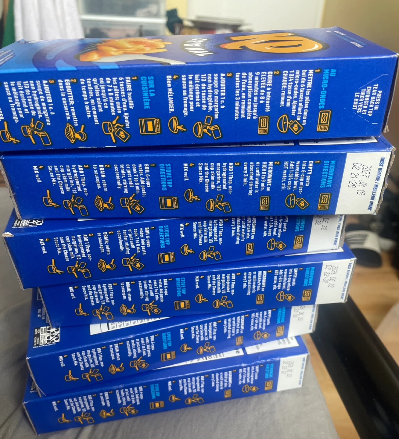 5 Boxes of Kraft Dinner Original Macaroni and Cheese - photo 2