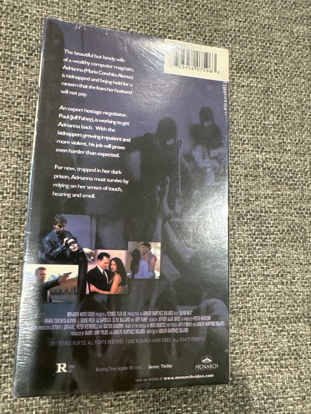 RARE & NEW Blind Heat VHS Tape - photo 2