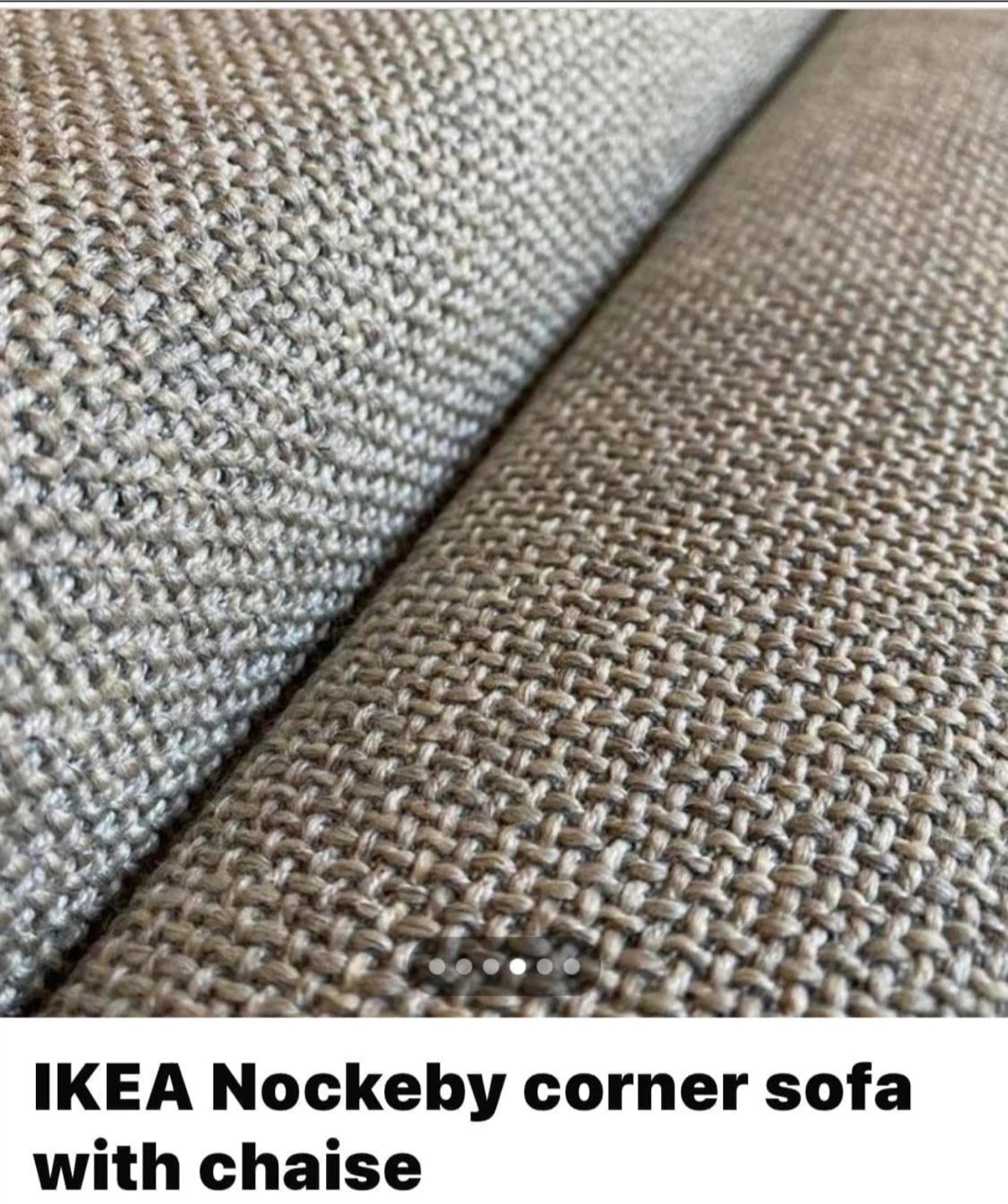 IKEA nockeby sofa - photo 4