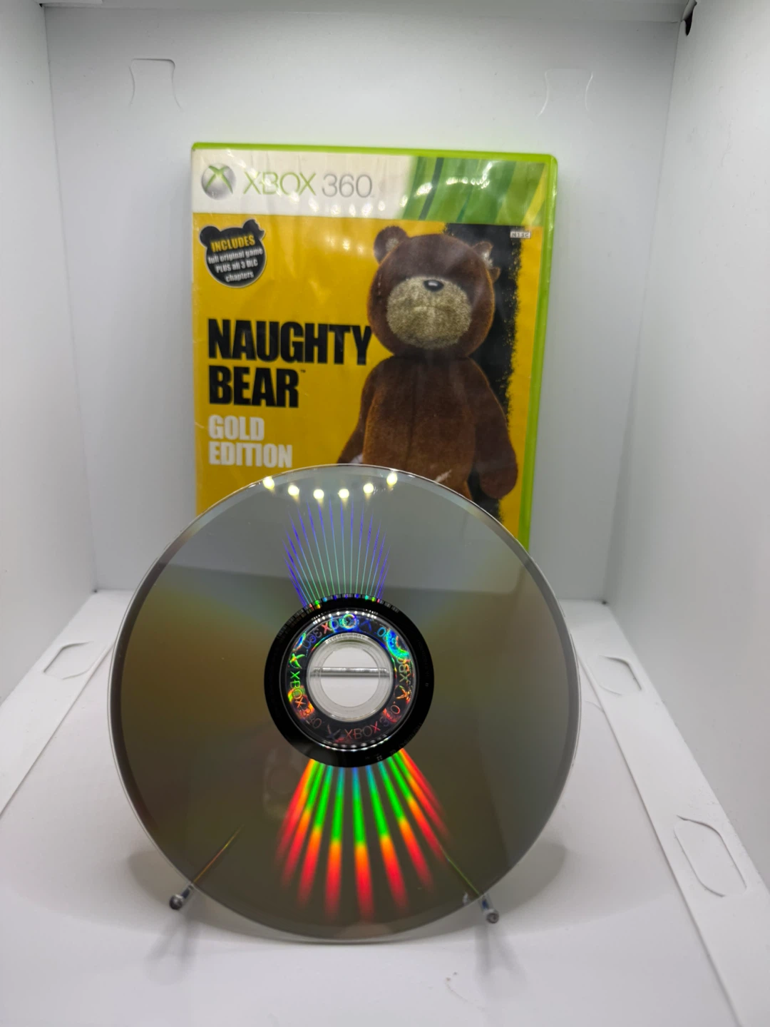 Naughty Bear Gold Edition CIB for Xbox 360
