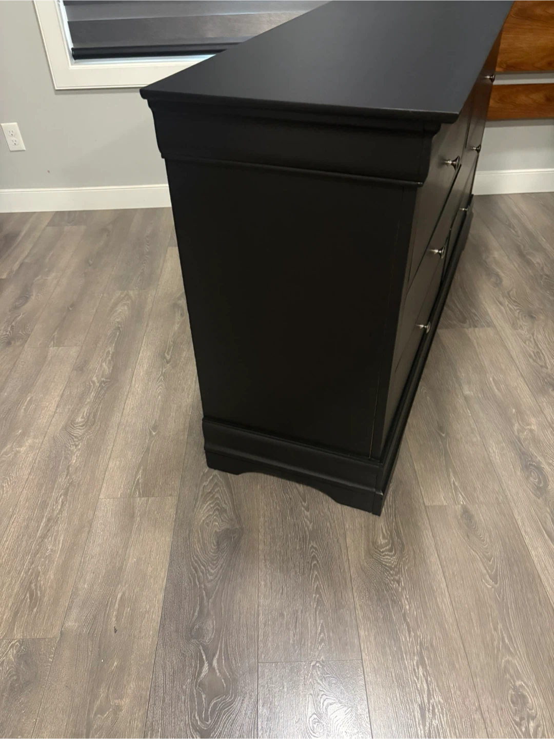 Black 6-Drawer Dresser - photo 5
