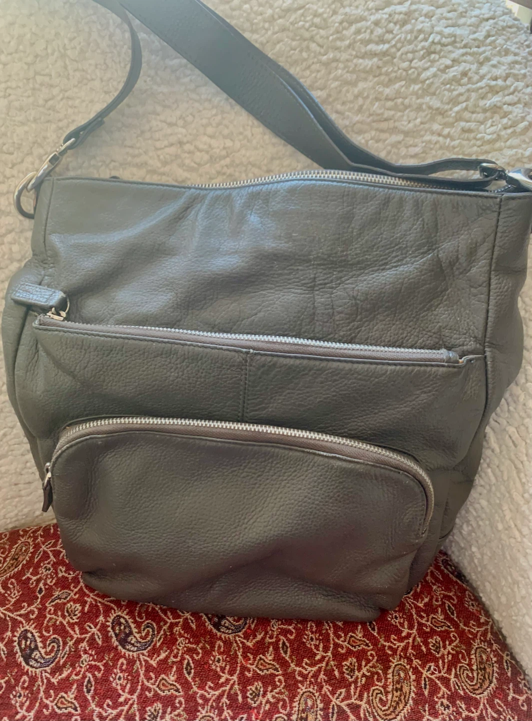 Danier Genuine Leather Crossbody Bag