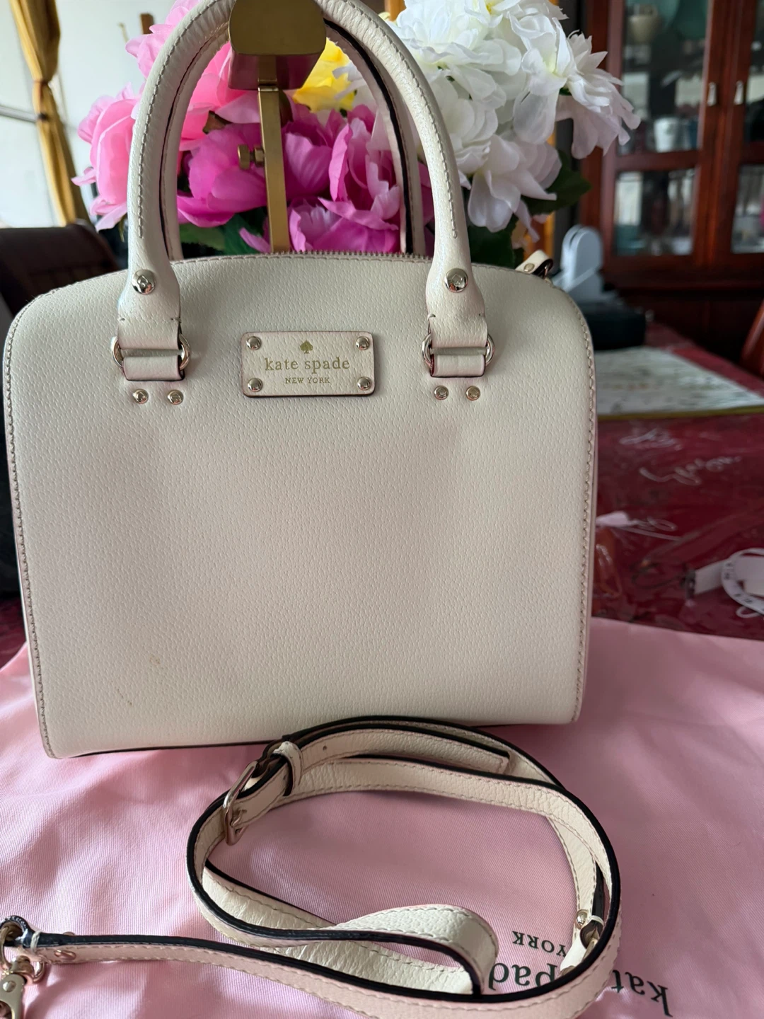 Kate Spade New York White Handbag