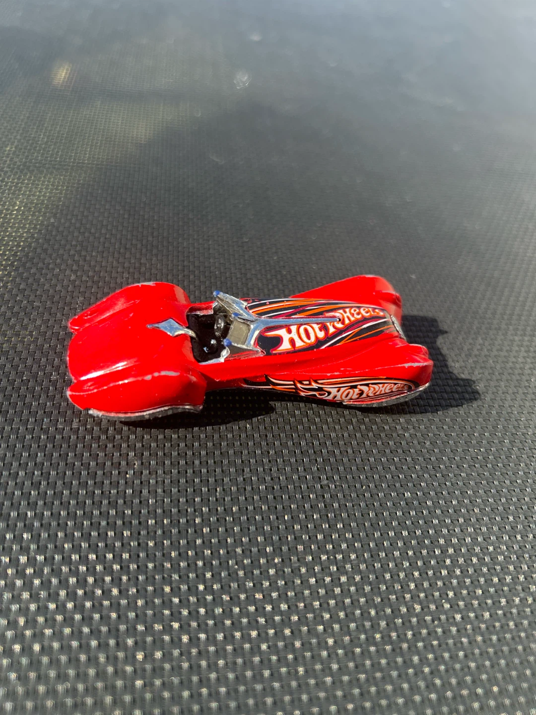 Red Hot Wheels Die-Cast Toy Car