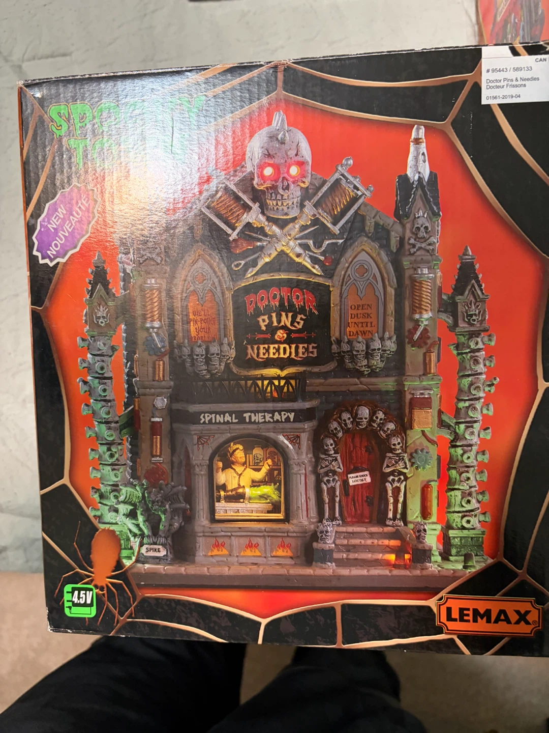 Lemax Doctor Pins & Needles Spooky Town Building