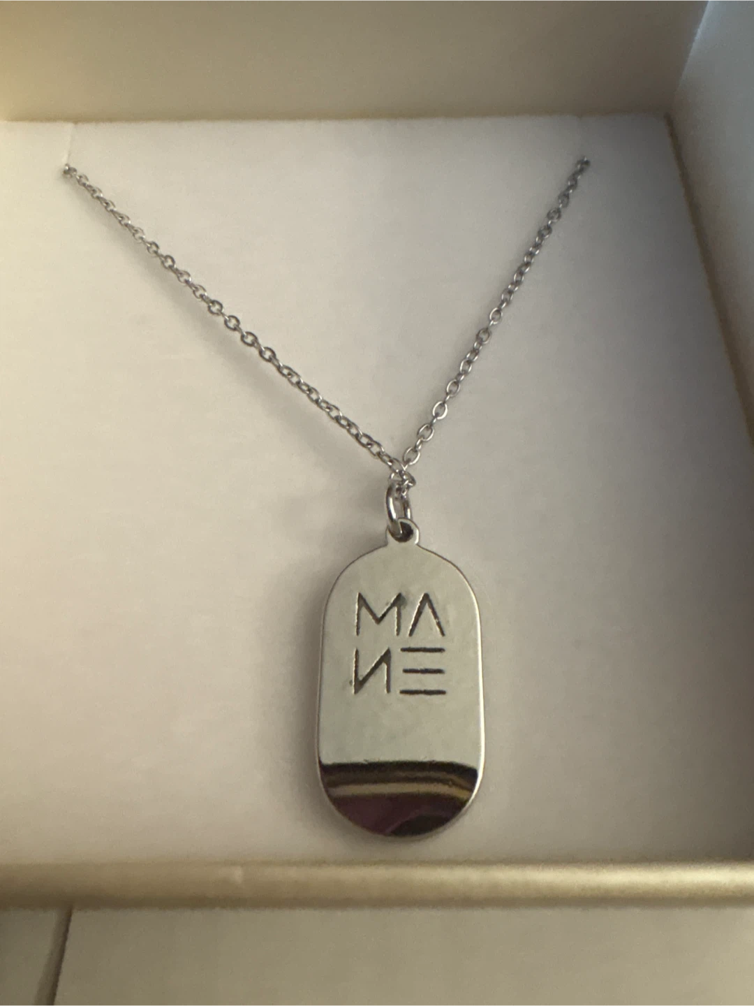 New AMEN Silver Tone Necklace 🏈 - photo 3