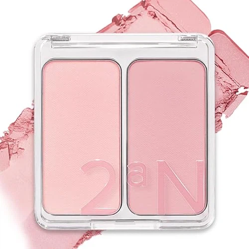 Brand New 2aN Dual Cheek Blush – 06 Pink Petal