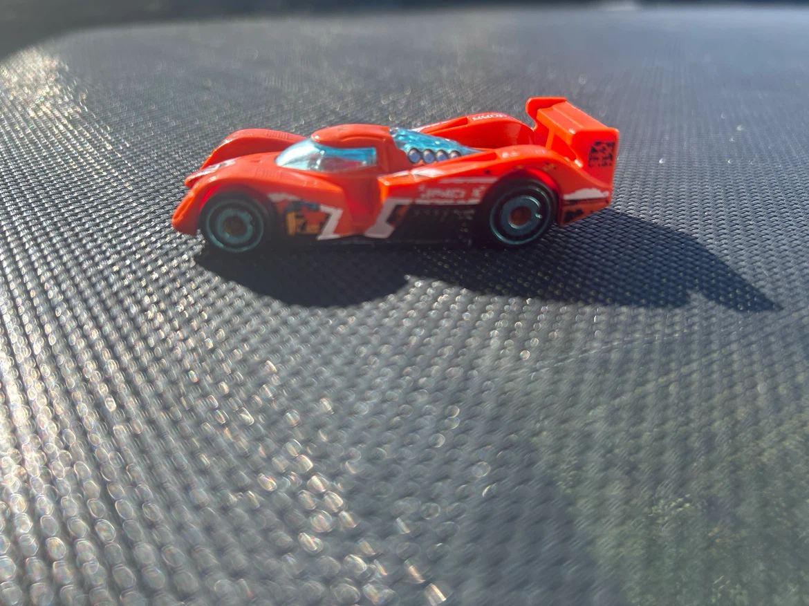 Hot Wheels Orange Race Car