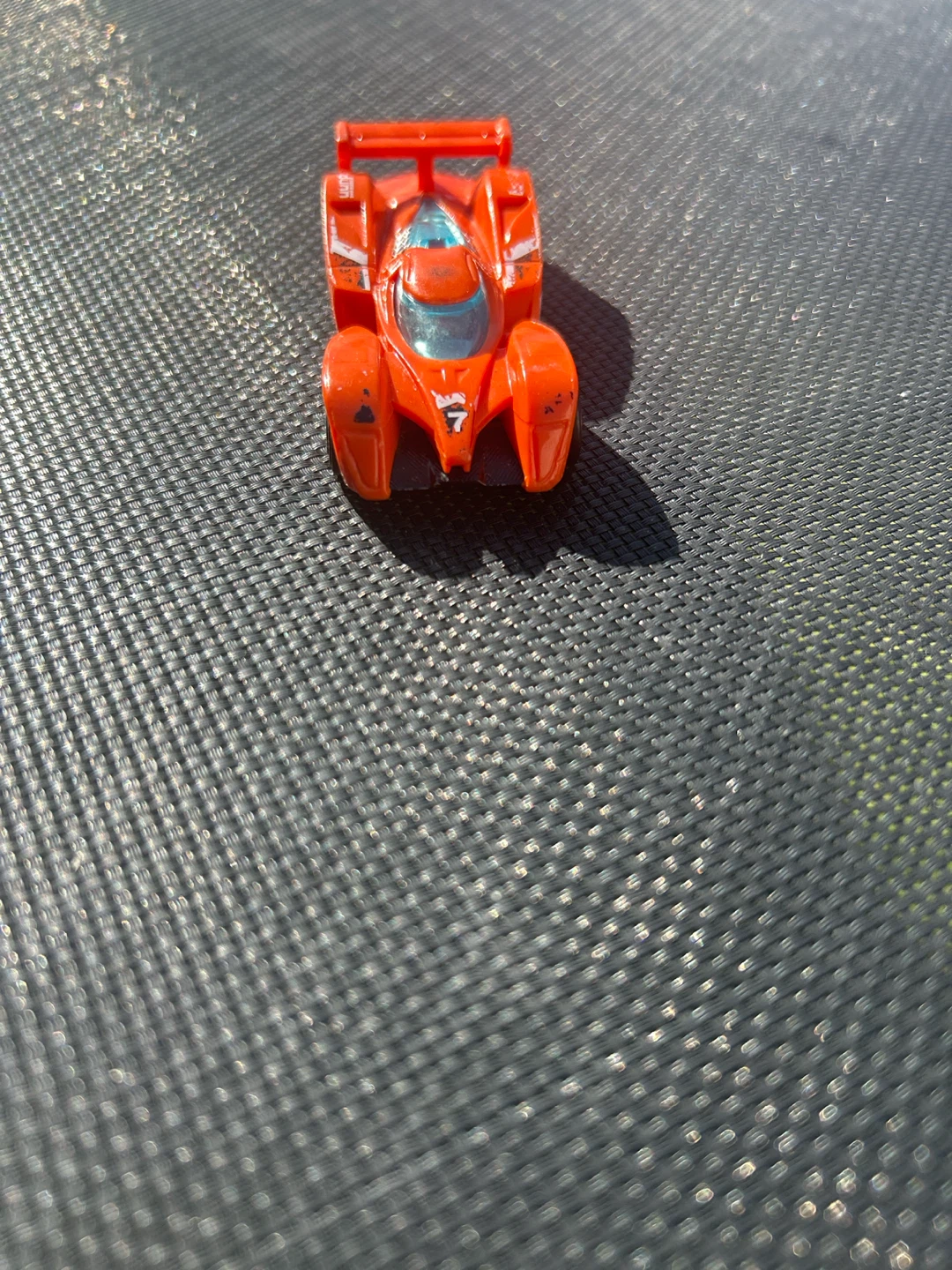 Hot Wheels Orange Race Car - photo 2