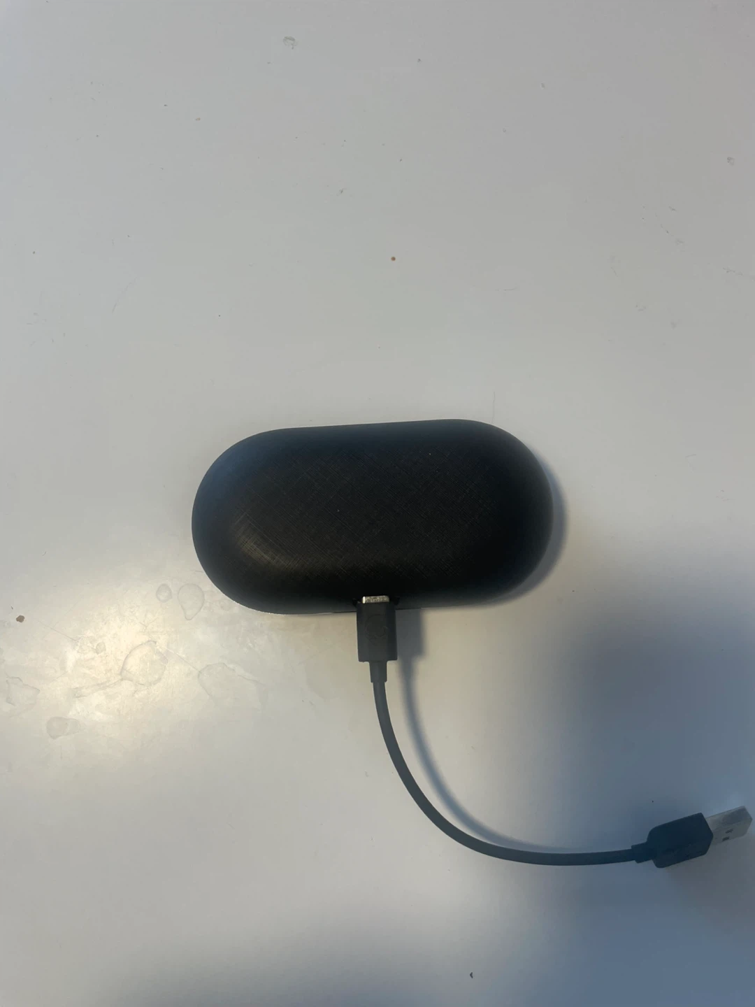 Black Wireless Earbuds with Charging Case - photo 2