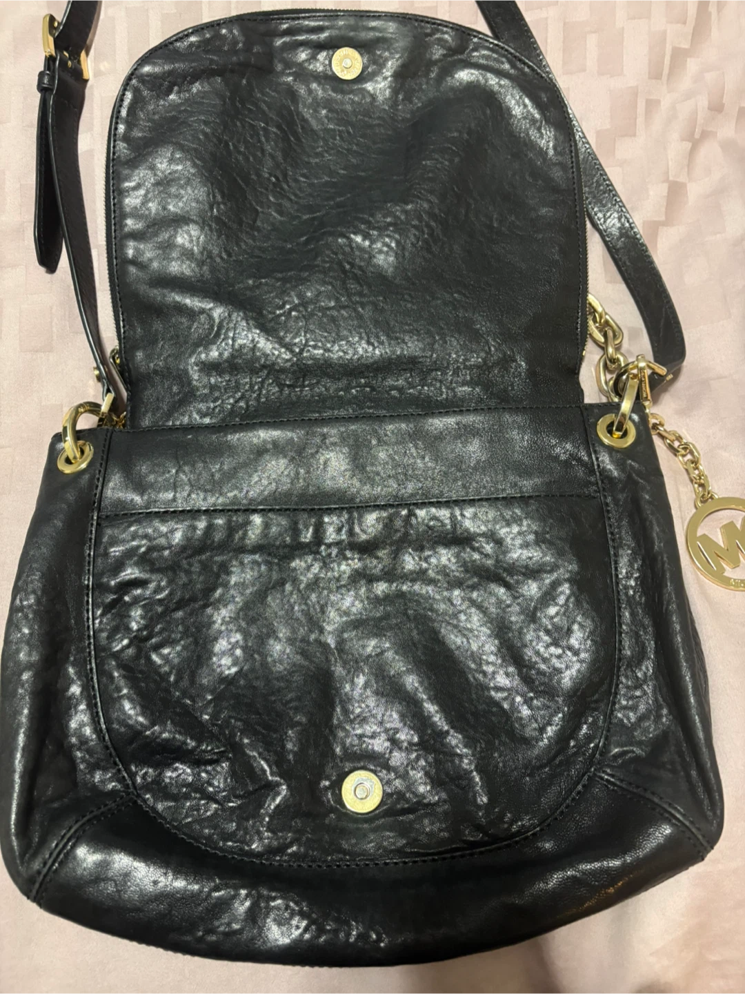 Michael Kors Black Leather Shoulder Bag - photo 3