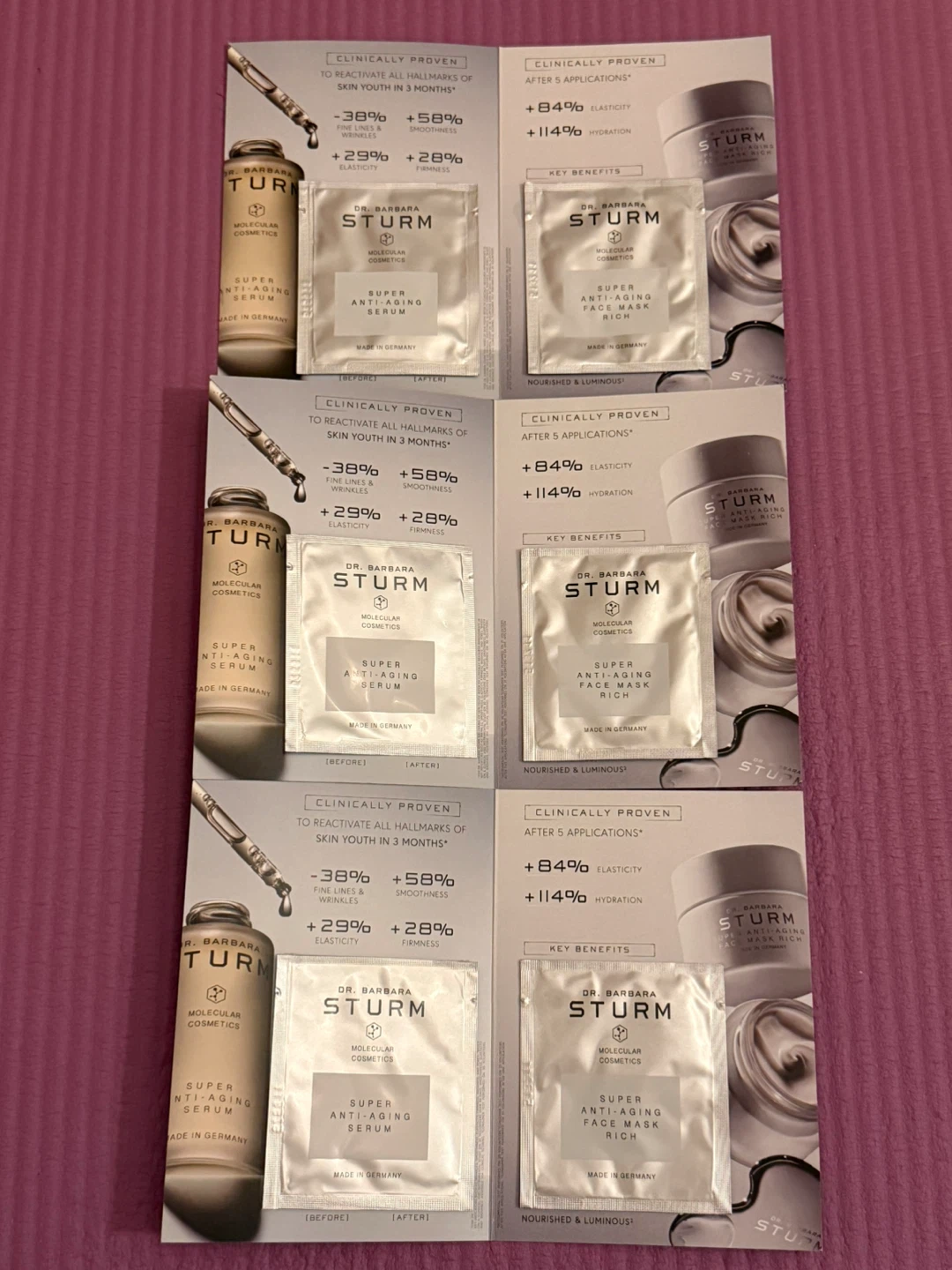 NEW✨🏈Dr. Barbara Sturm Sample Set