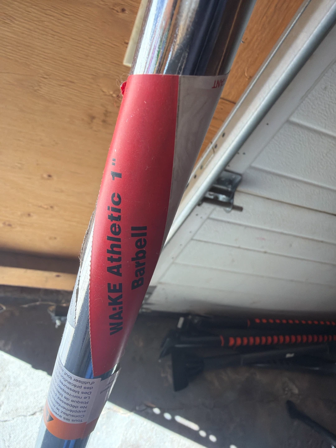 WA:KE Athletic 1" Barbell - photo 3