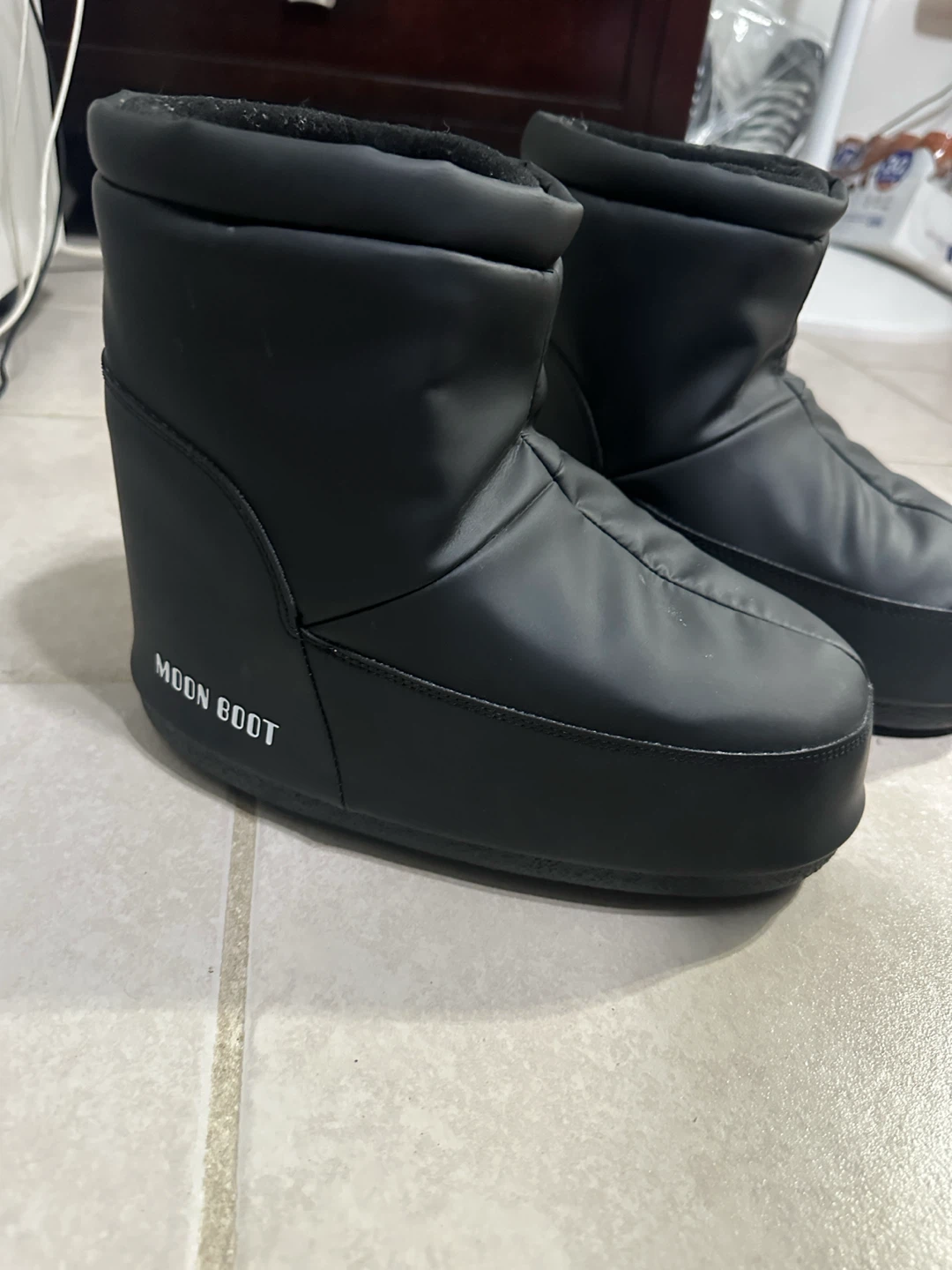 Moon Boot Icon Low Boots in Black
