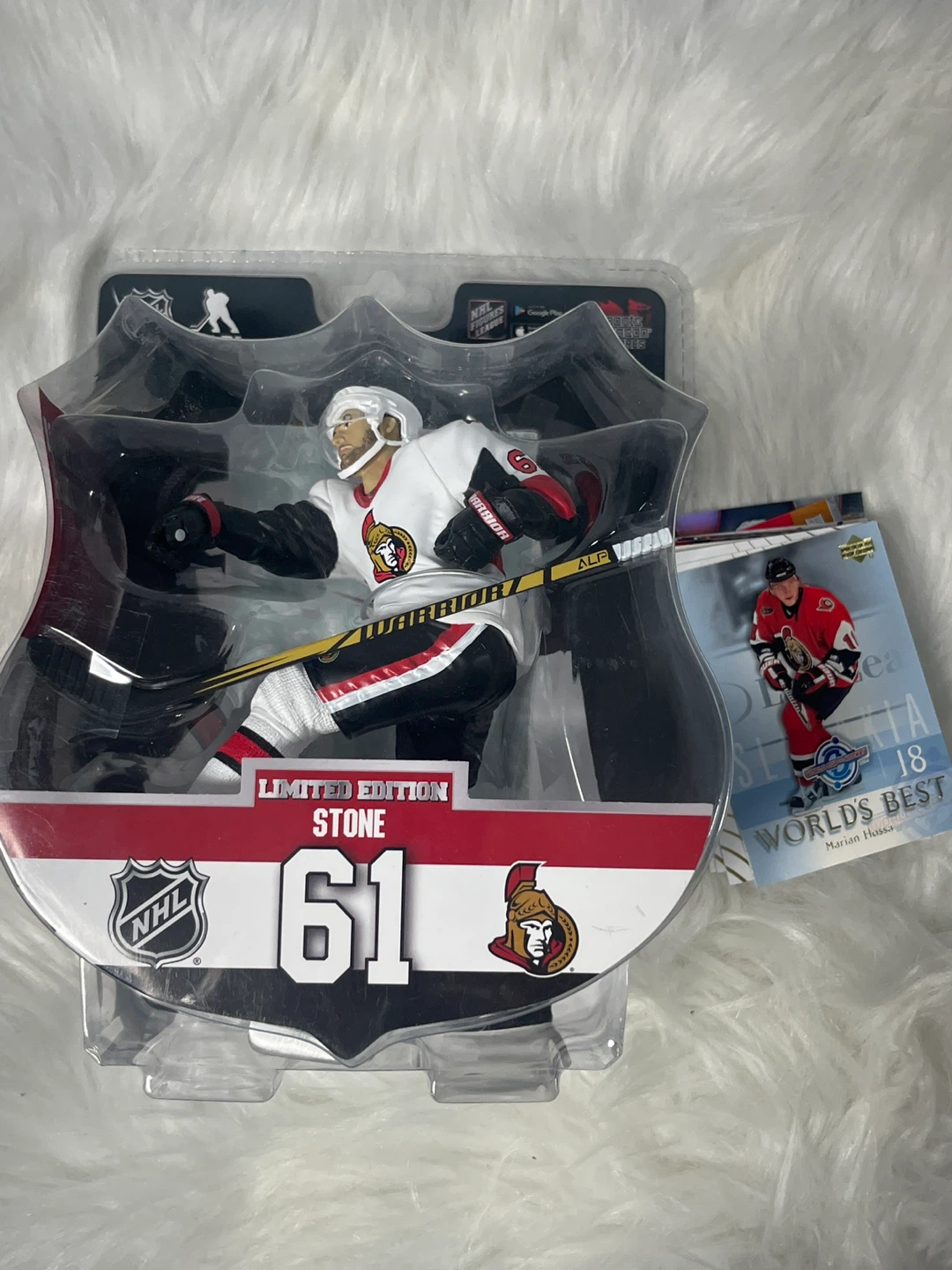 Mark Stone Ottawa Senators 6" Limited Figure + FREE Cards - photo 4