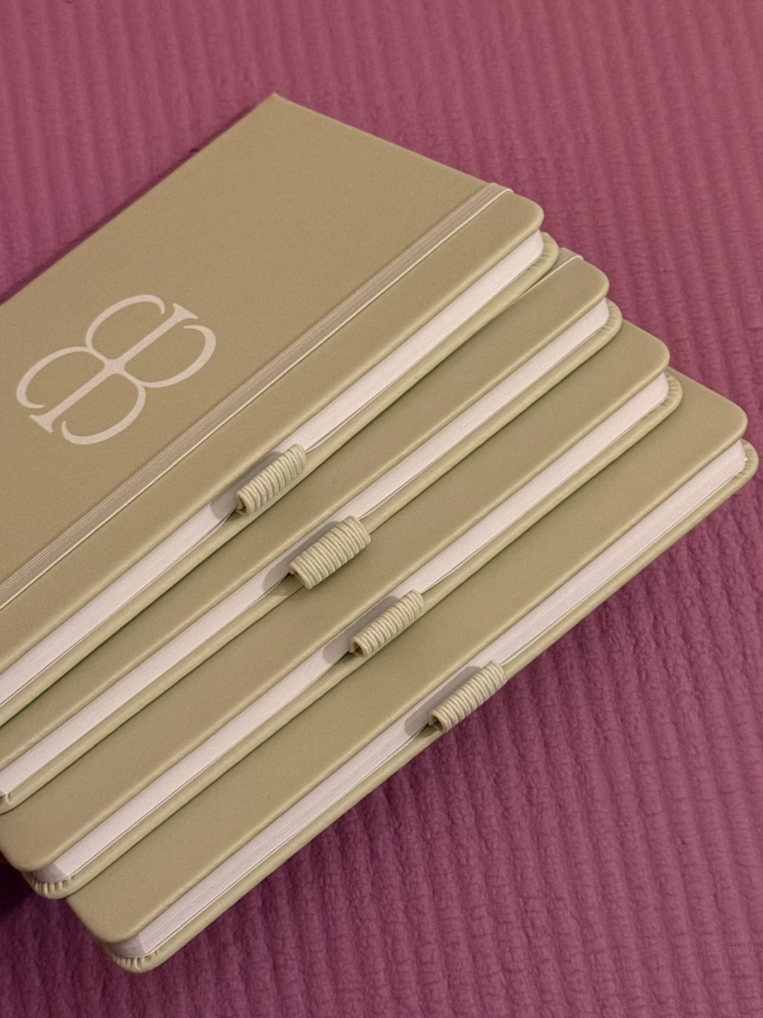 NEW✨🏈Set of 4 JournalBooks Pineapple Leather Notebooks